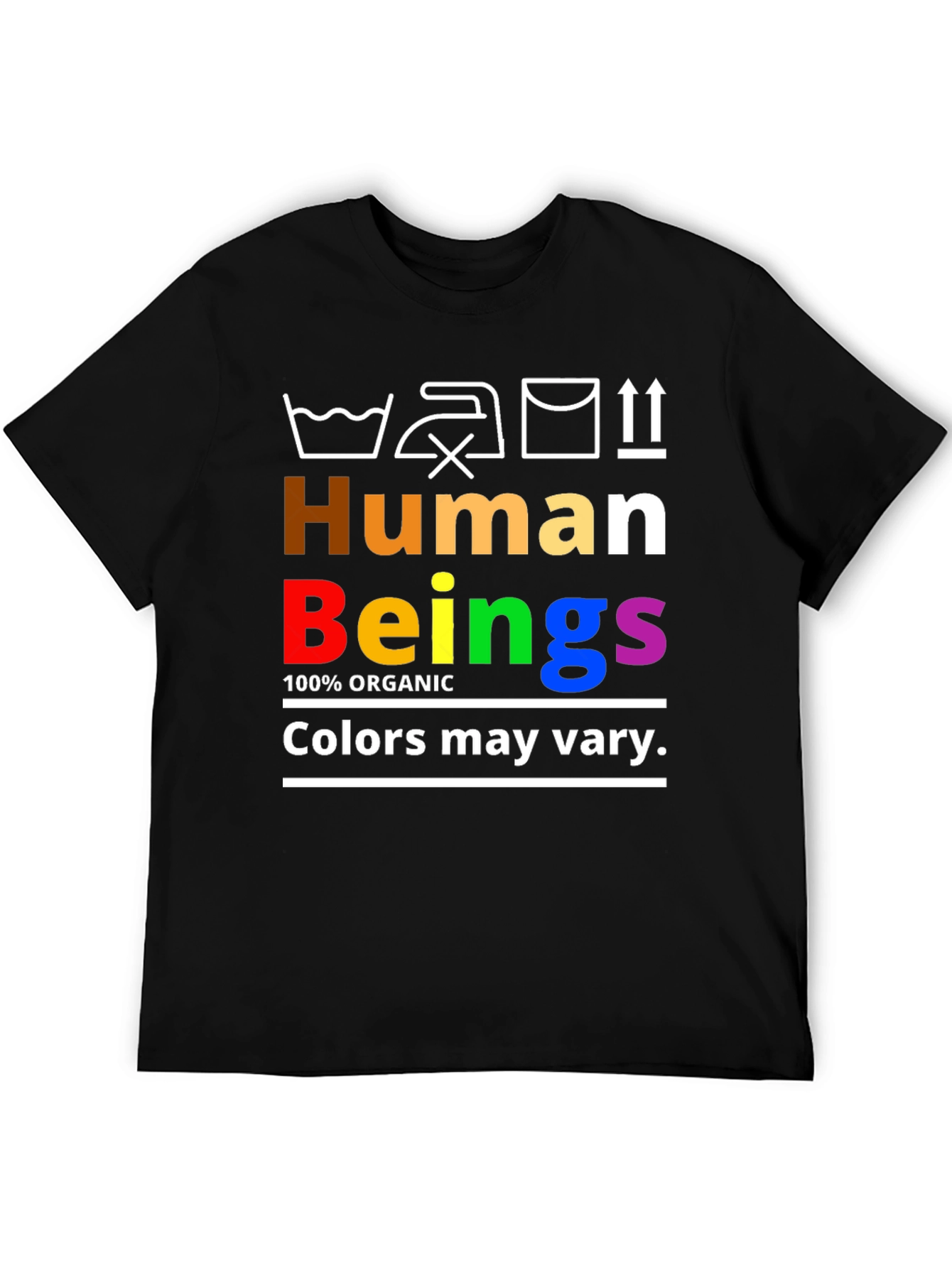 Human Beings Organic Rainbow Pride T-Shirt