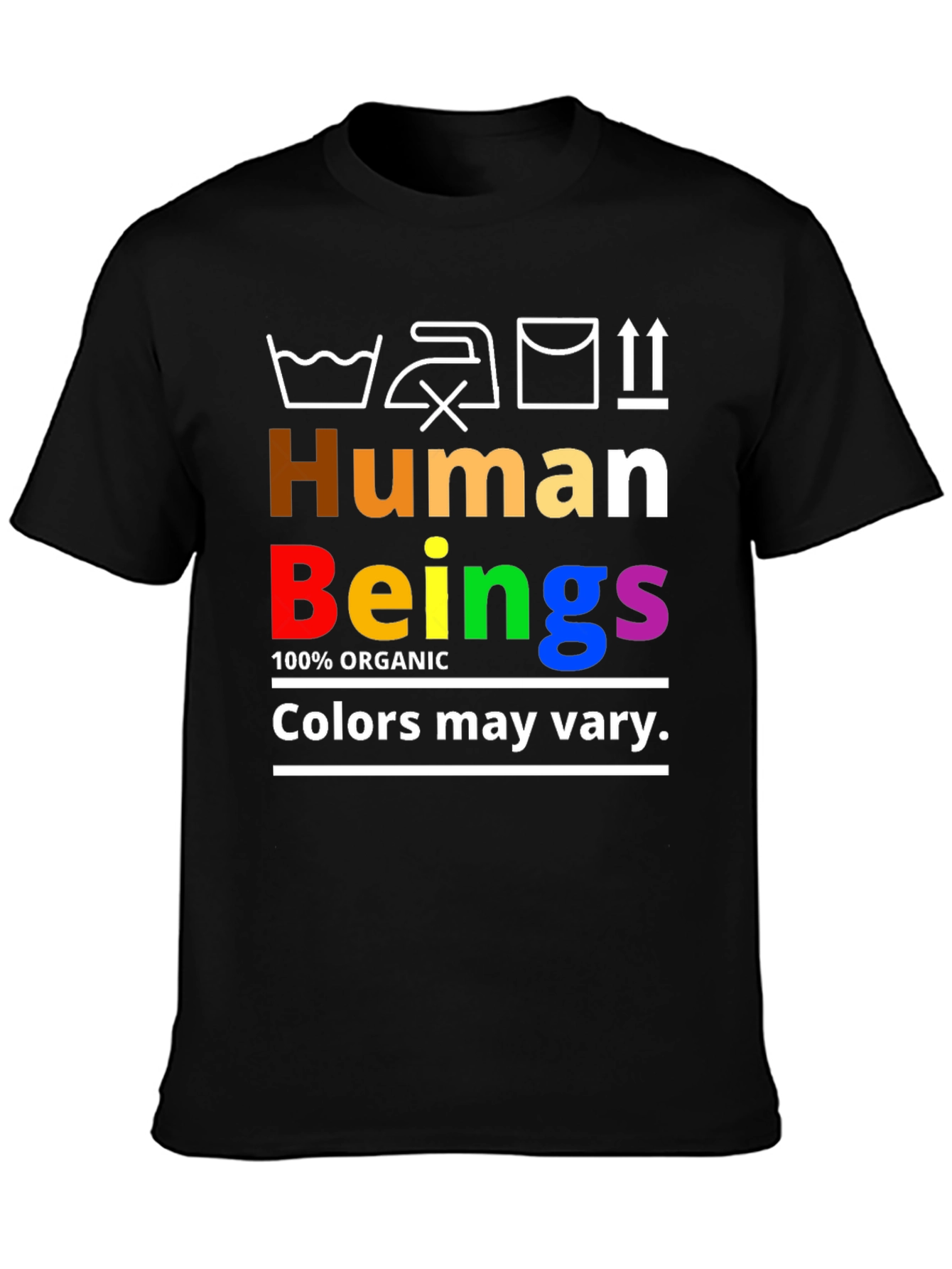 Human Beings Organic Rainbow Pride T-Shirt