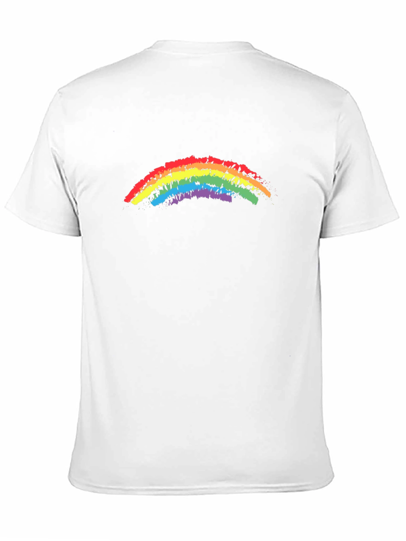 Rainbow Pride T-Shirt - Black Cotton Blend