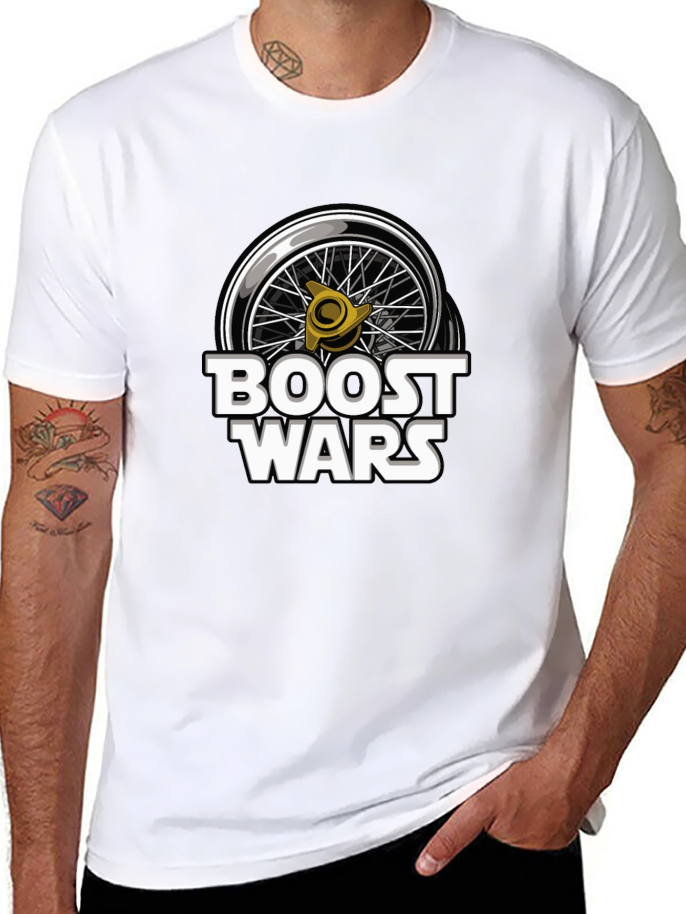 Boost Wars Graphic T-Shirt - Automotive Enthusiast Apparel