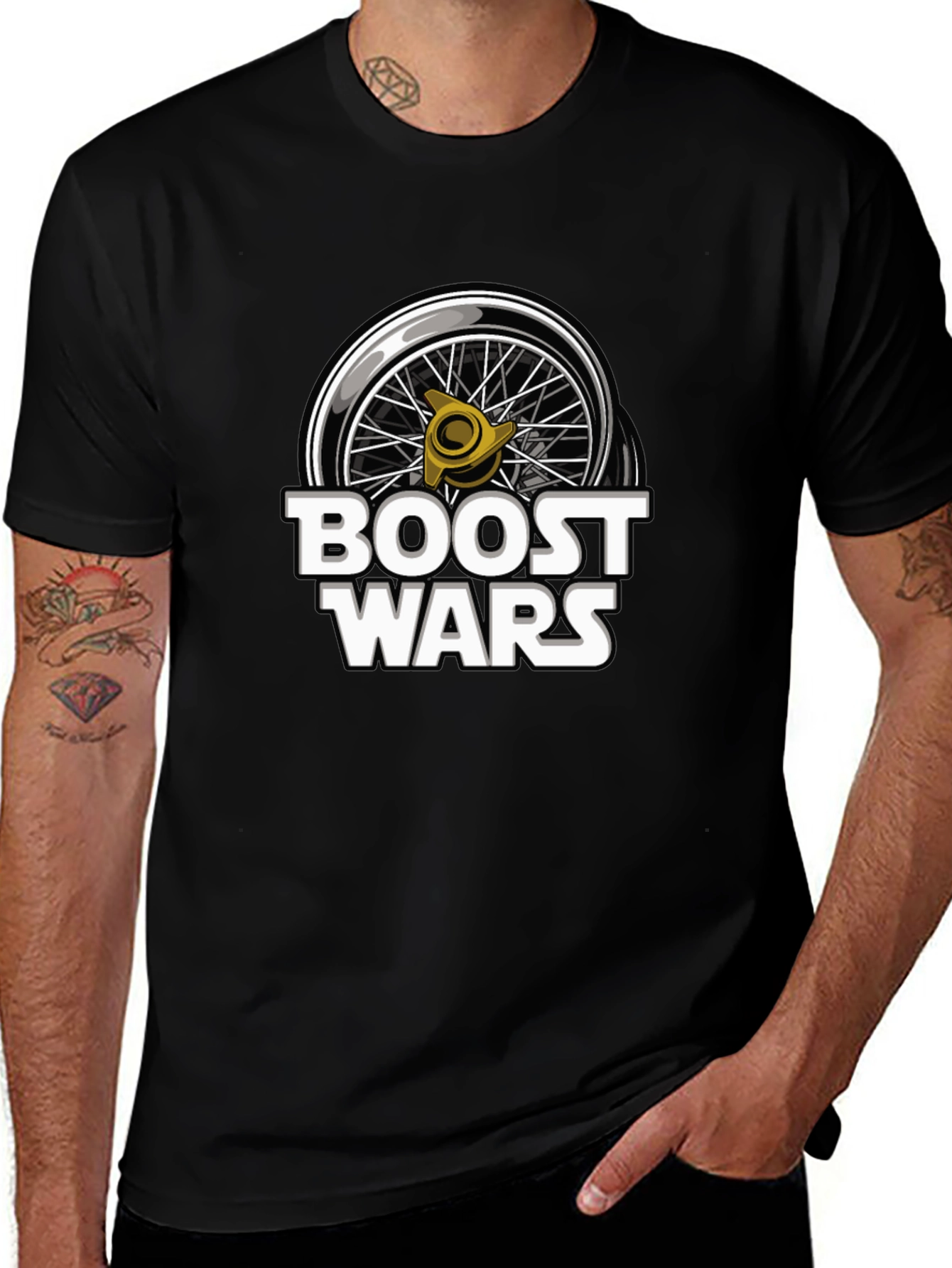Boost Wars Graphic T-Shirt - Automotive Enthusiast Apparel