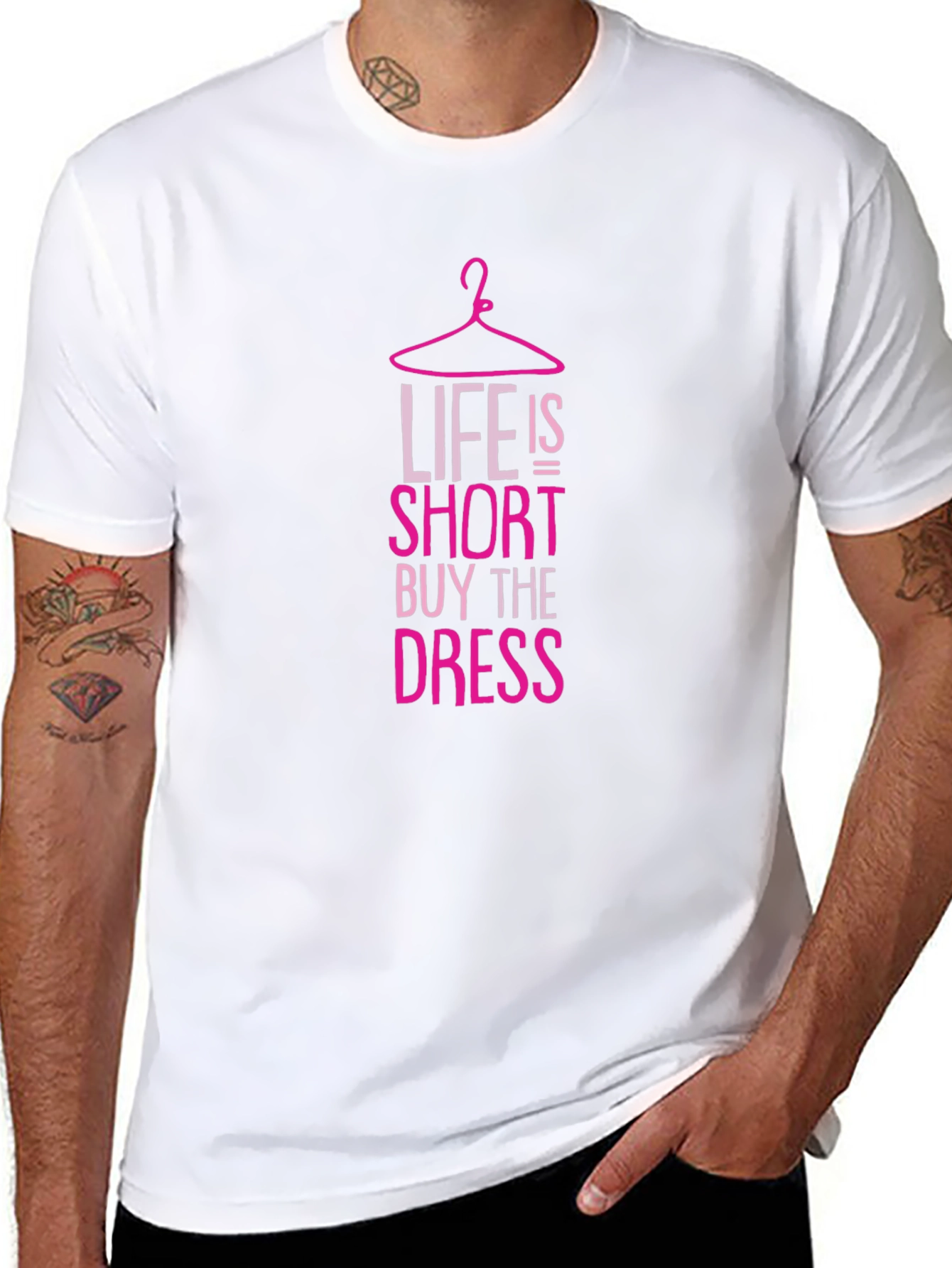 Life is Short Buy the Dress T-Shirt