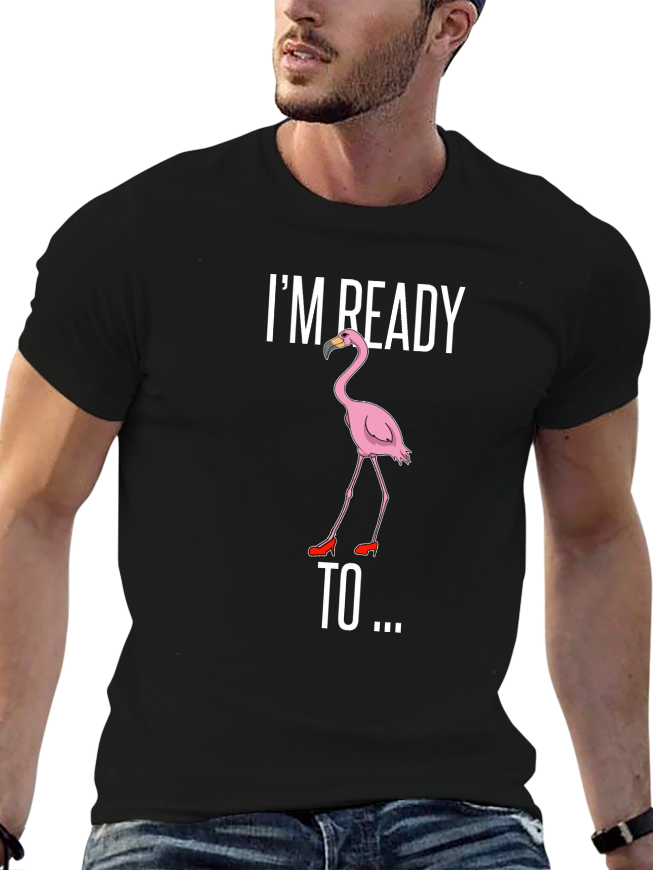 Funny Flamingo T-Shirt - Im Ready To...