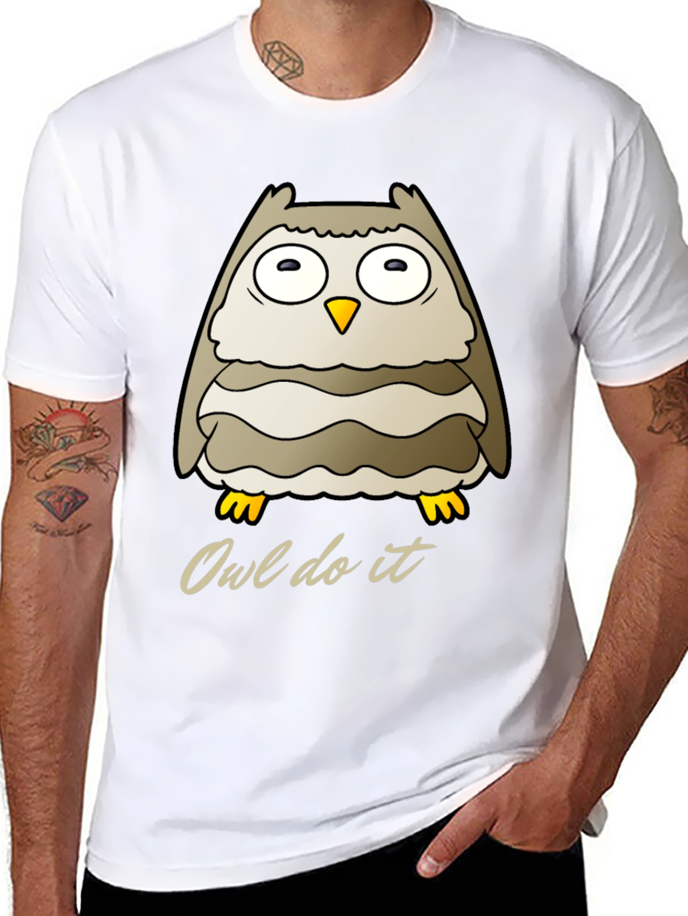 Owl Do It Graphic T-Shirt