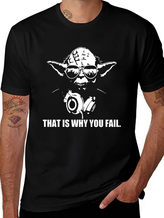 Yoda Fail T-Shirt - Cool Graphic Tee