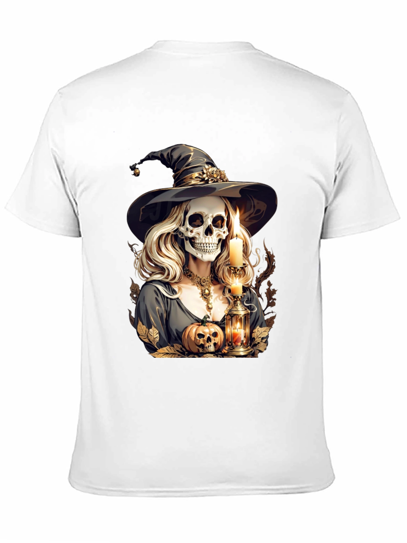 Witch Skeleton Graphic Tee