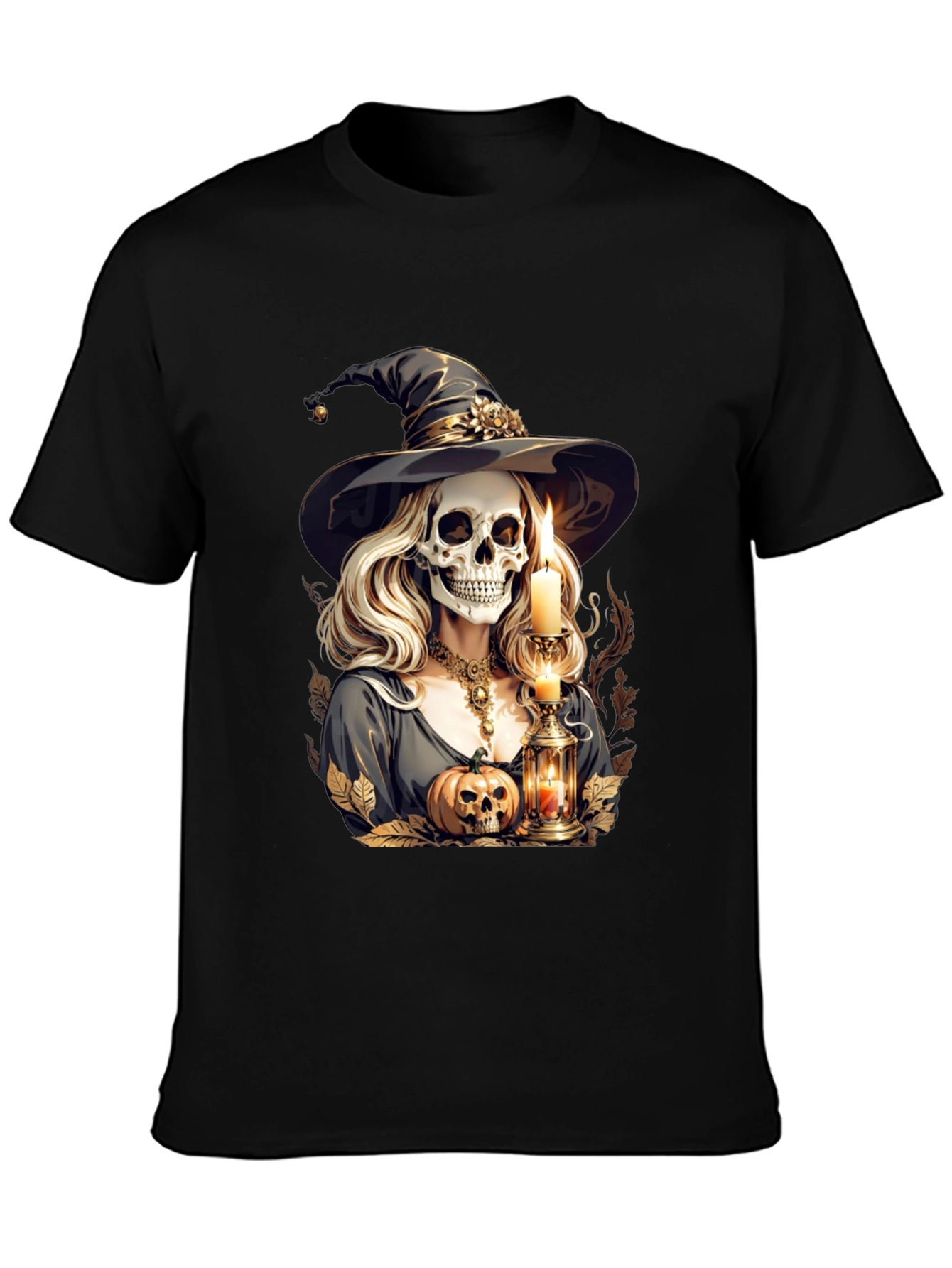 Witch Skeleton Graphic Tee