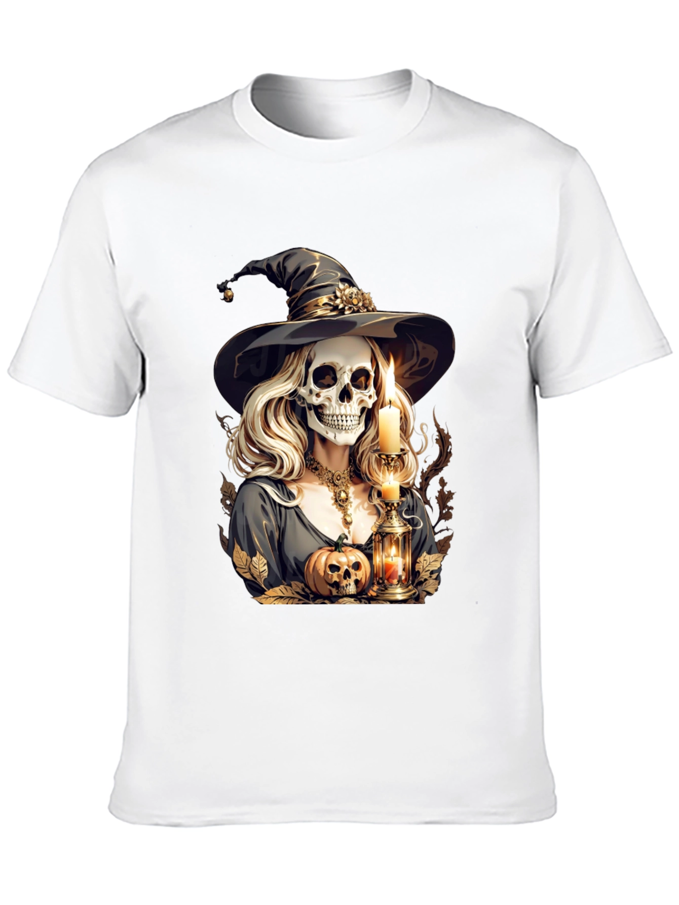 Witch Skeleton Graphic Tee