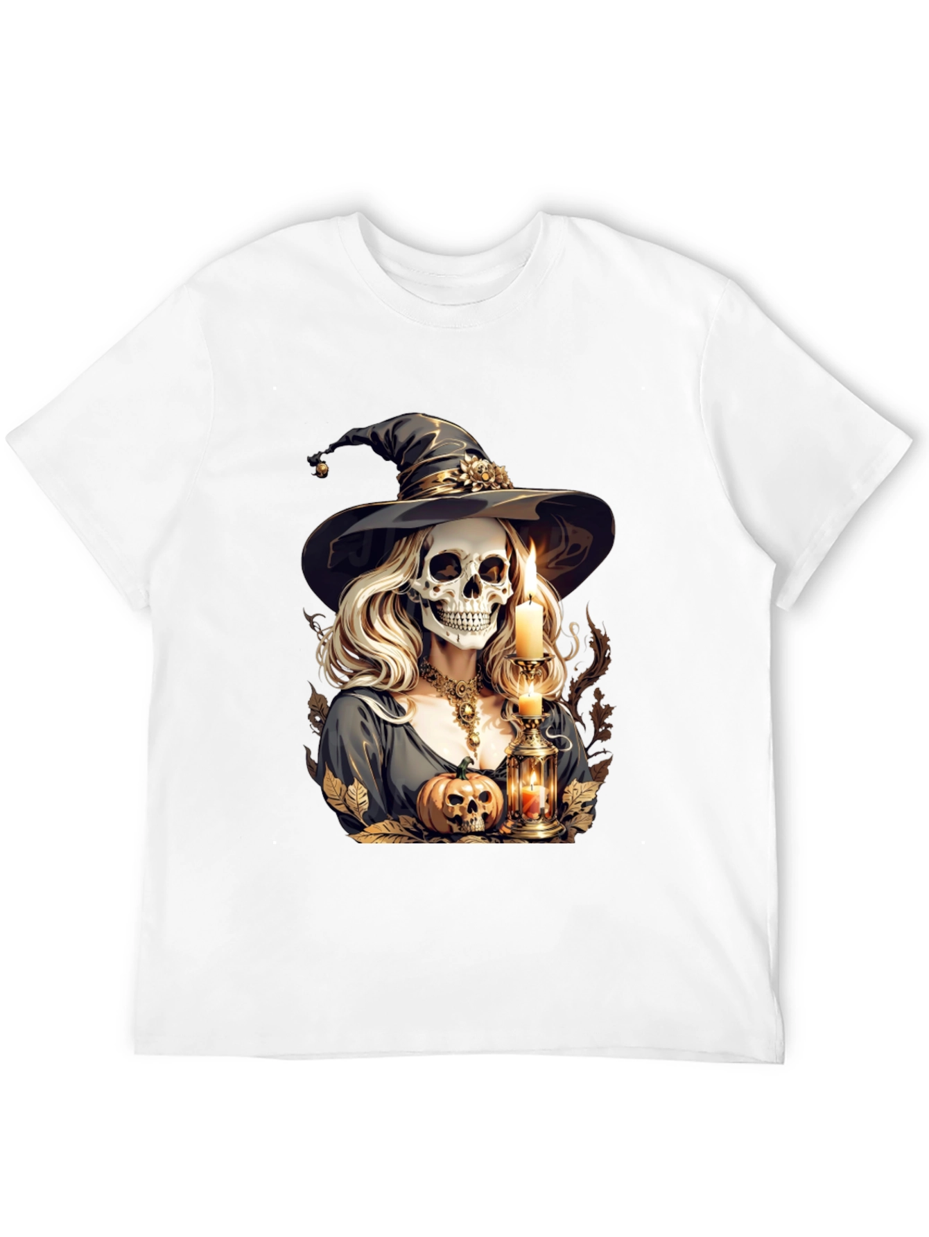 Witch Skeleton Graphic Tee