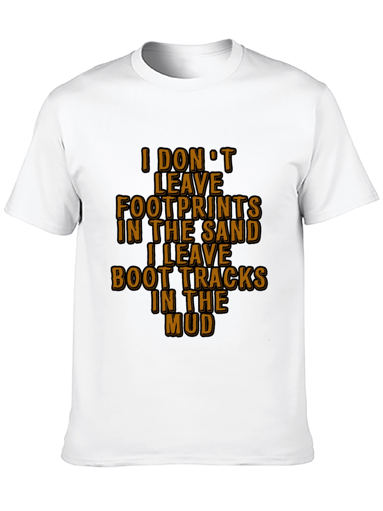 Mud Boot Tracks Graphic T-Shirt