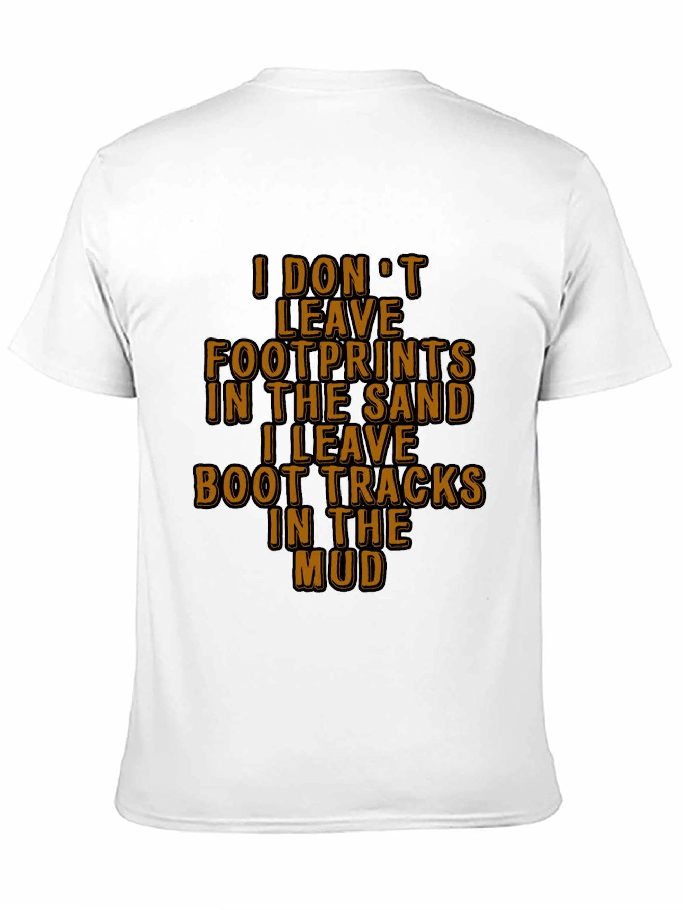 Mud Boot Tracks Graphic T-Shirt