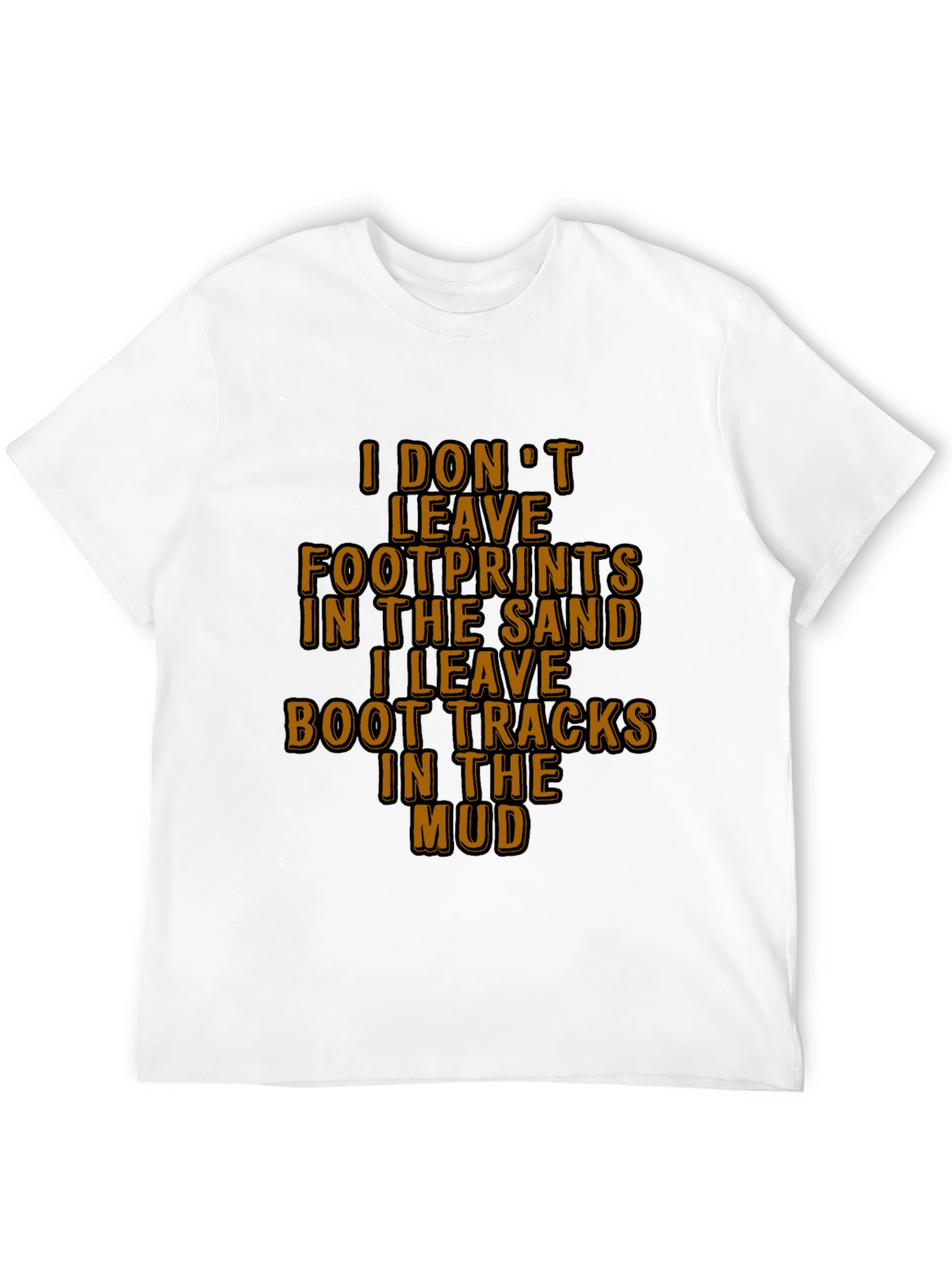 Mud Boot Tracks Graphic T-Shirt