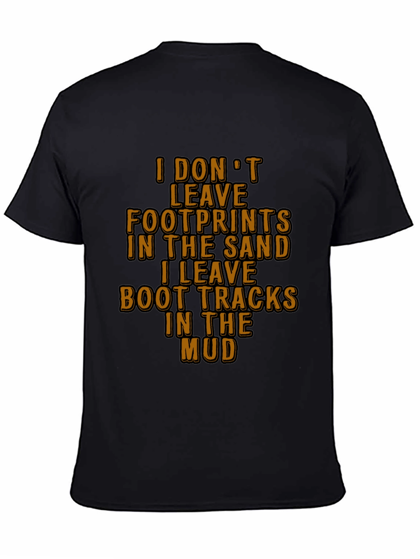Mud Boot Tracks Graphic T-Shirt