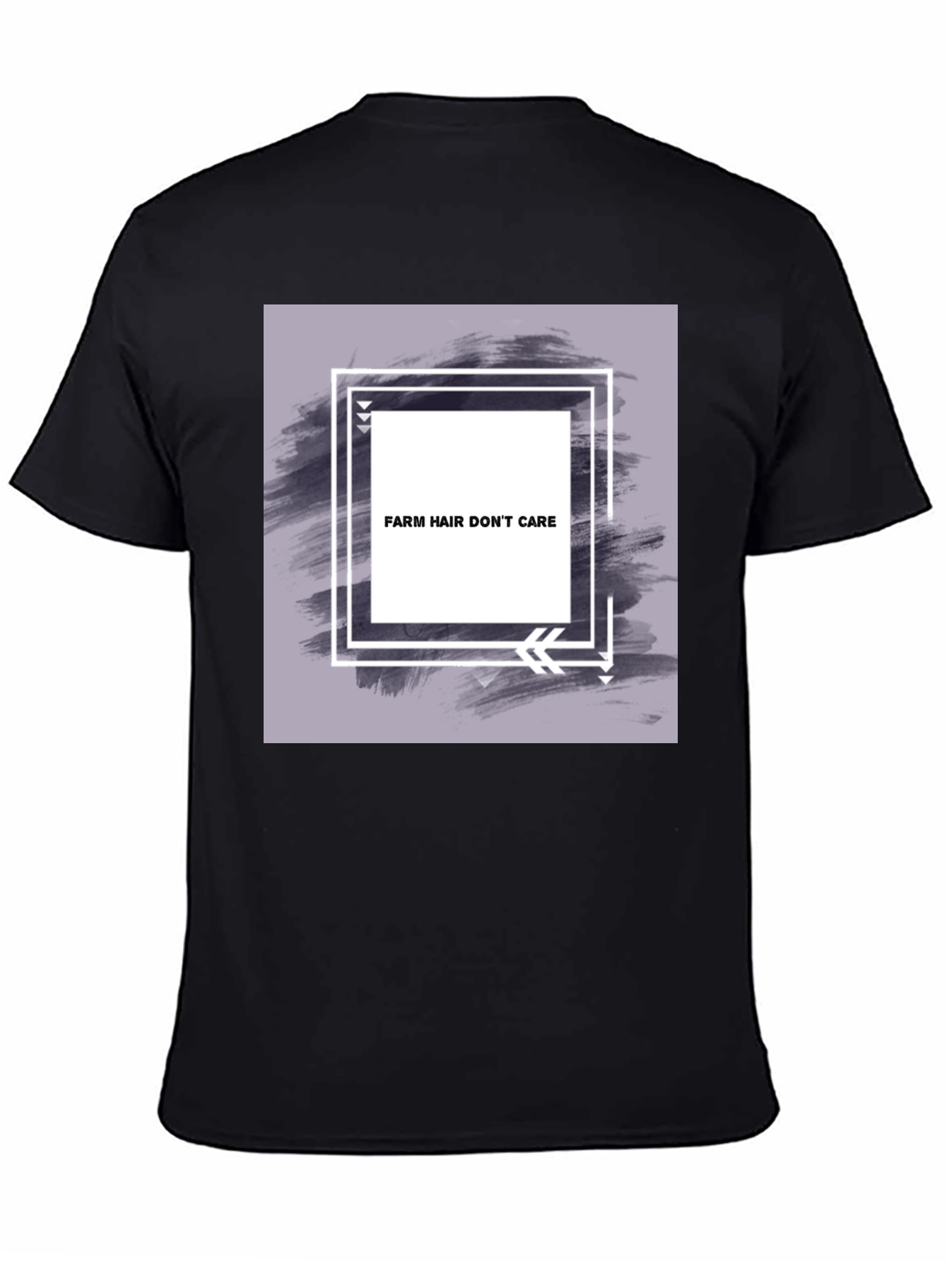 Farm Hair Dont Care Black T-Shirt