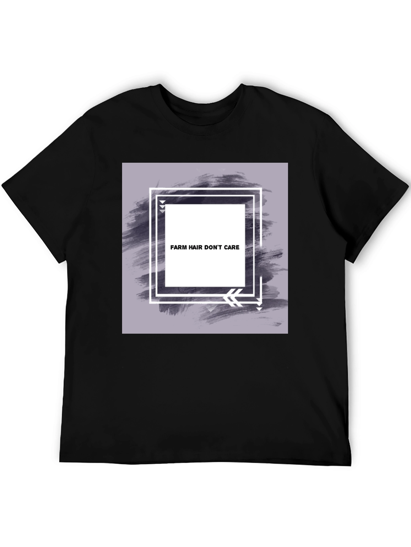 Farm Hair Dont Care Black T-Shirt