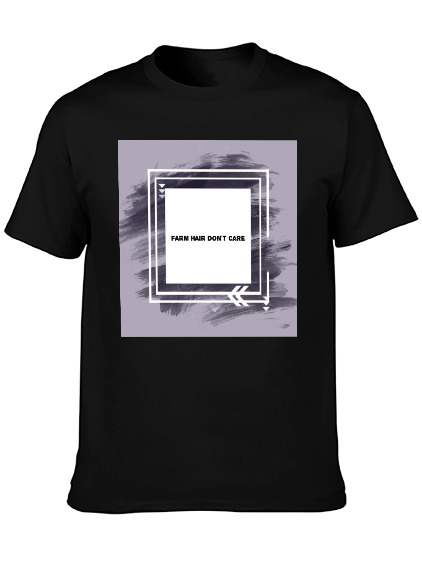 Farm Hair Dont Care Black T-Shirt