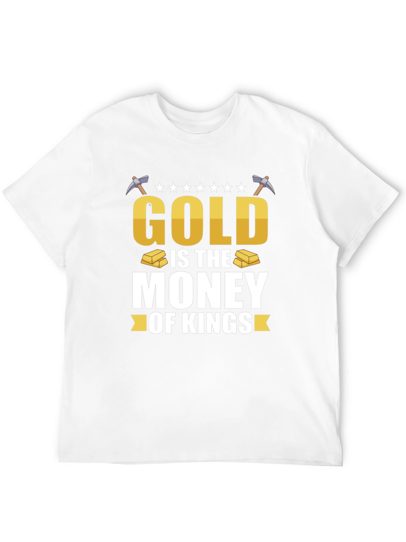 Gold is the Money of Kings Black T-Shirt