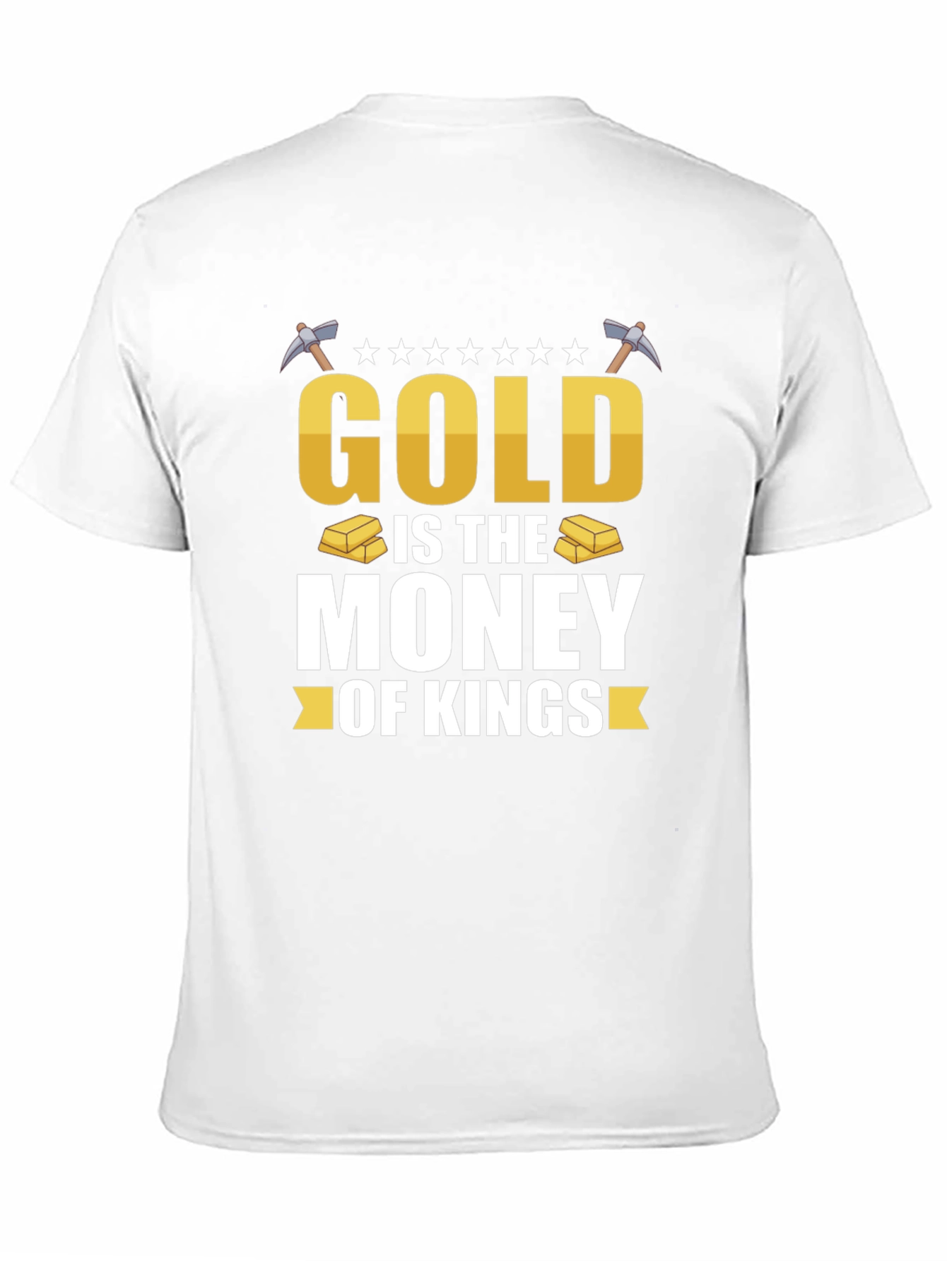 Gold is the Money of Kings Black T-Shirt