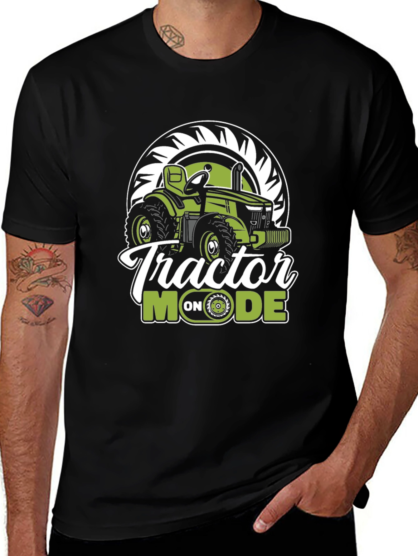 Tractor Mode T-Shirt - Farm Life Apparel