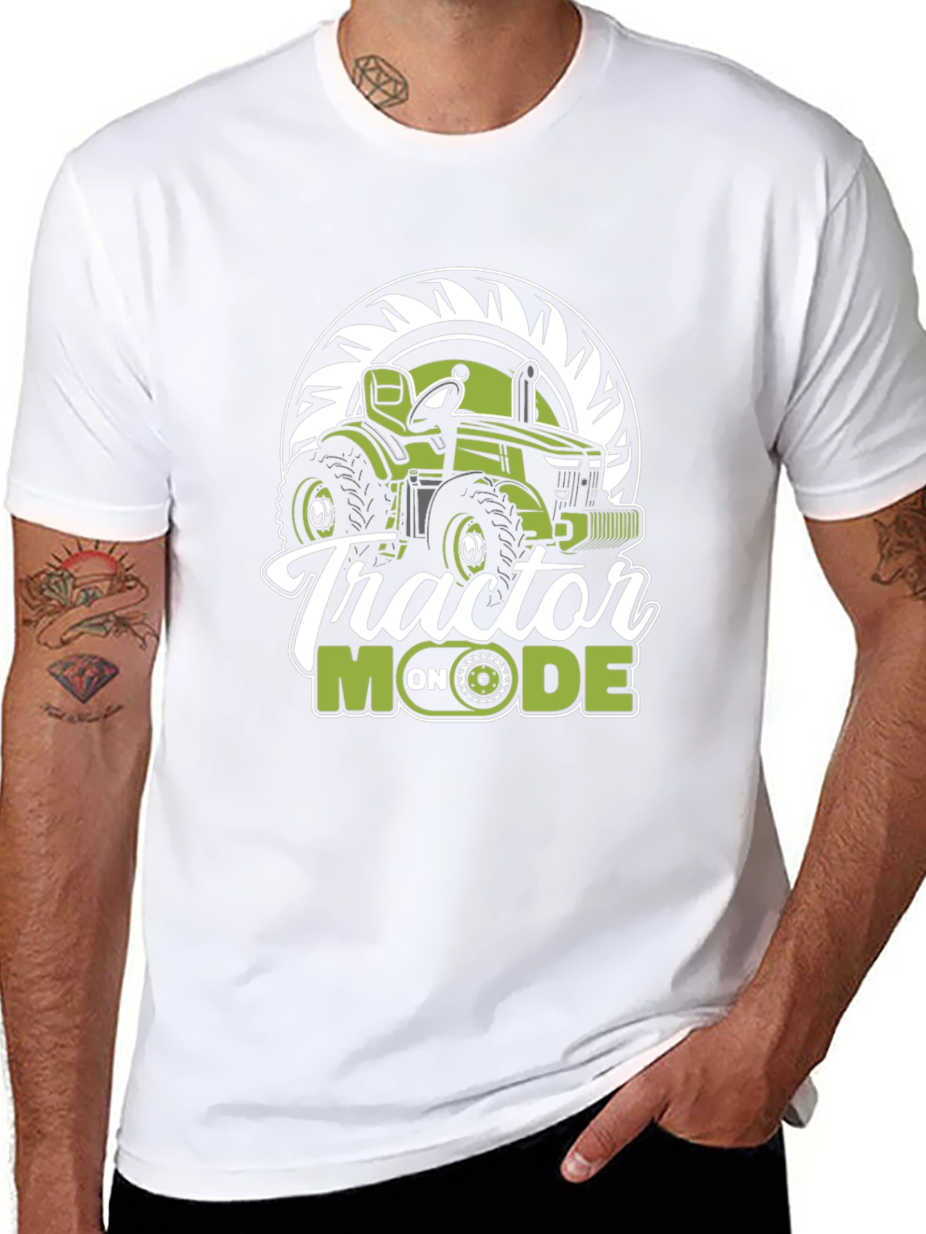 Tractor Mode T-Shirt - Farm Life Apparel