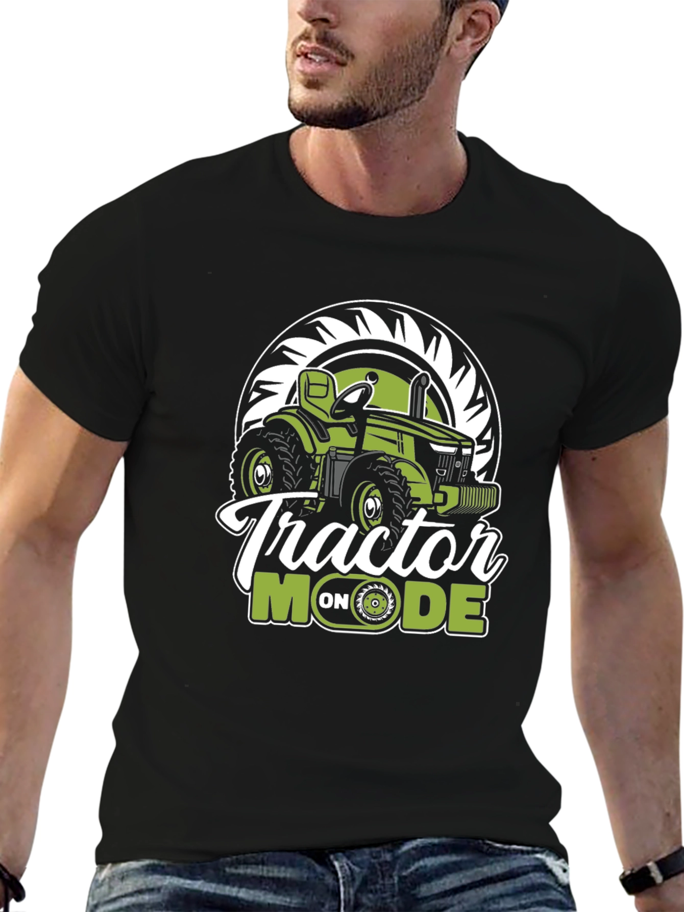 Tractor Mode T-Shirt - Farm Life Apparel