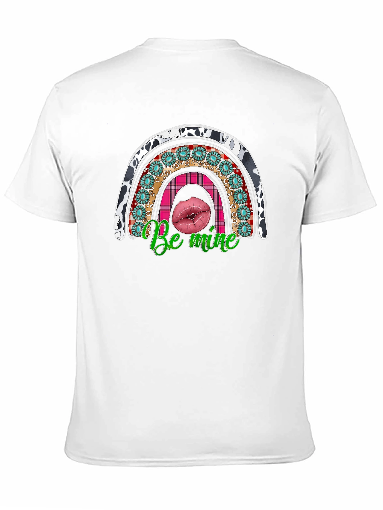 Be Mine Rainbow Valentines Day T-Shirt