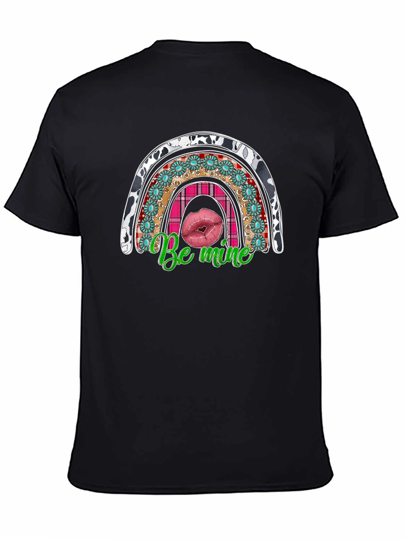 Be Mine Rainbow Valentines Day T-Shirt