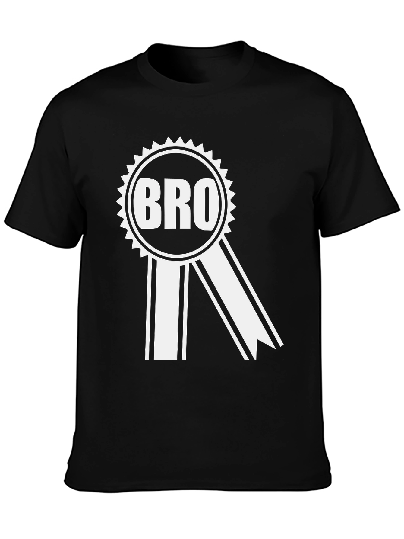 Bro Ribbon Graphic Tee - Cool Casual T-Shirt