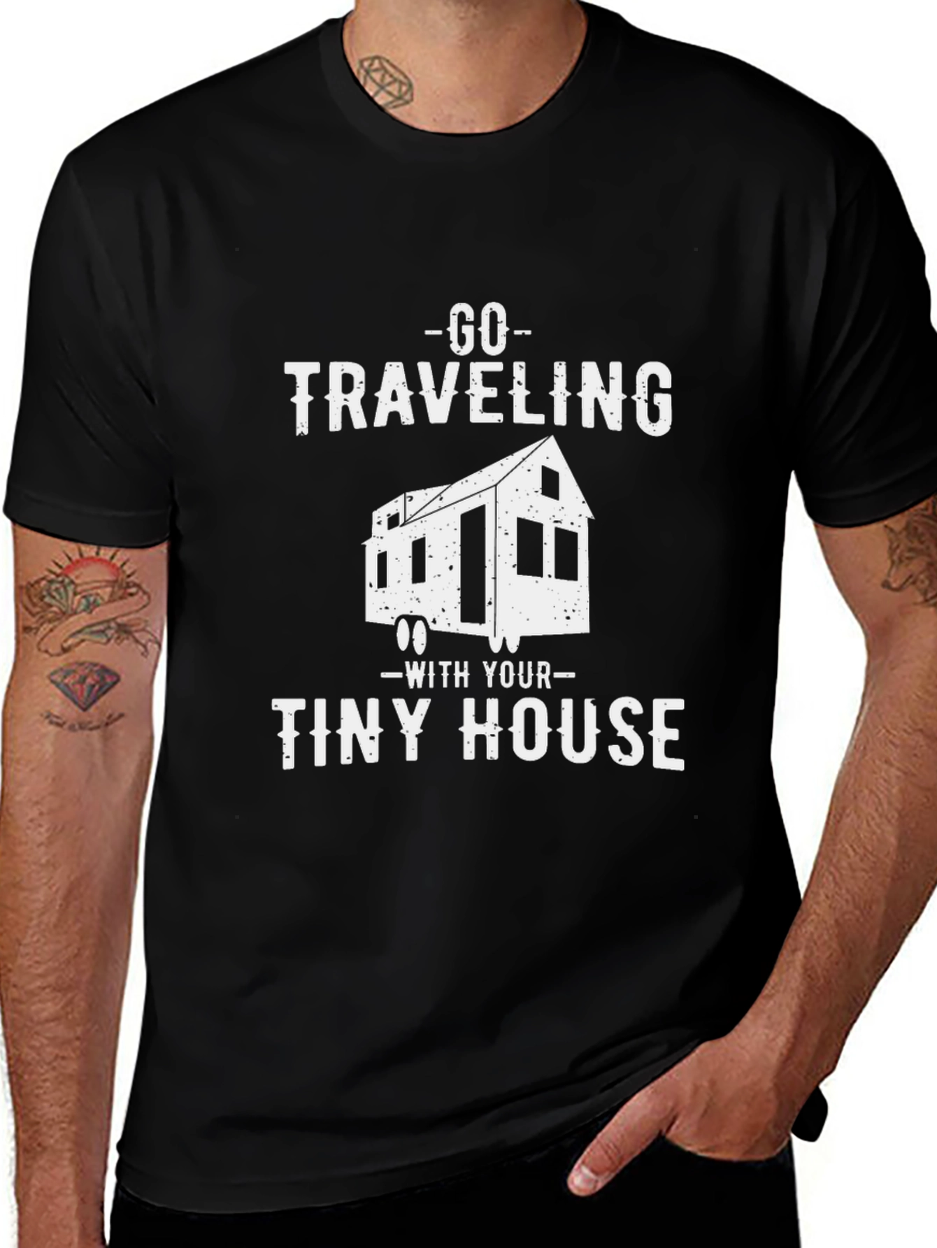Go Traveling Tiny House T-Shirt
