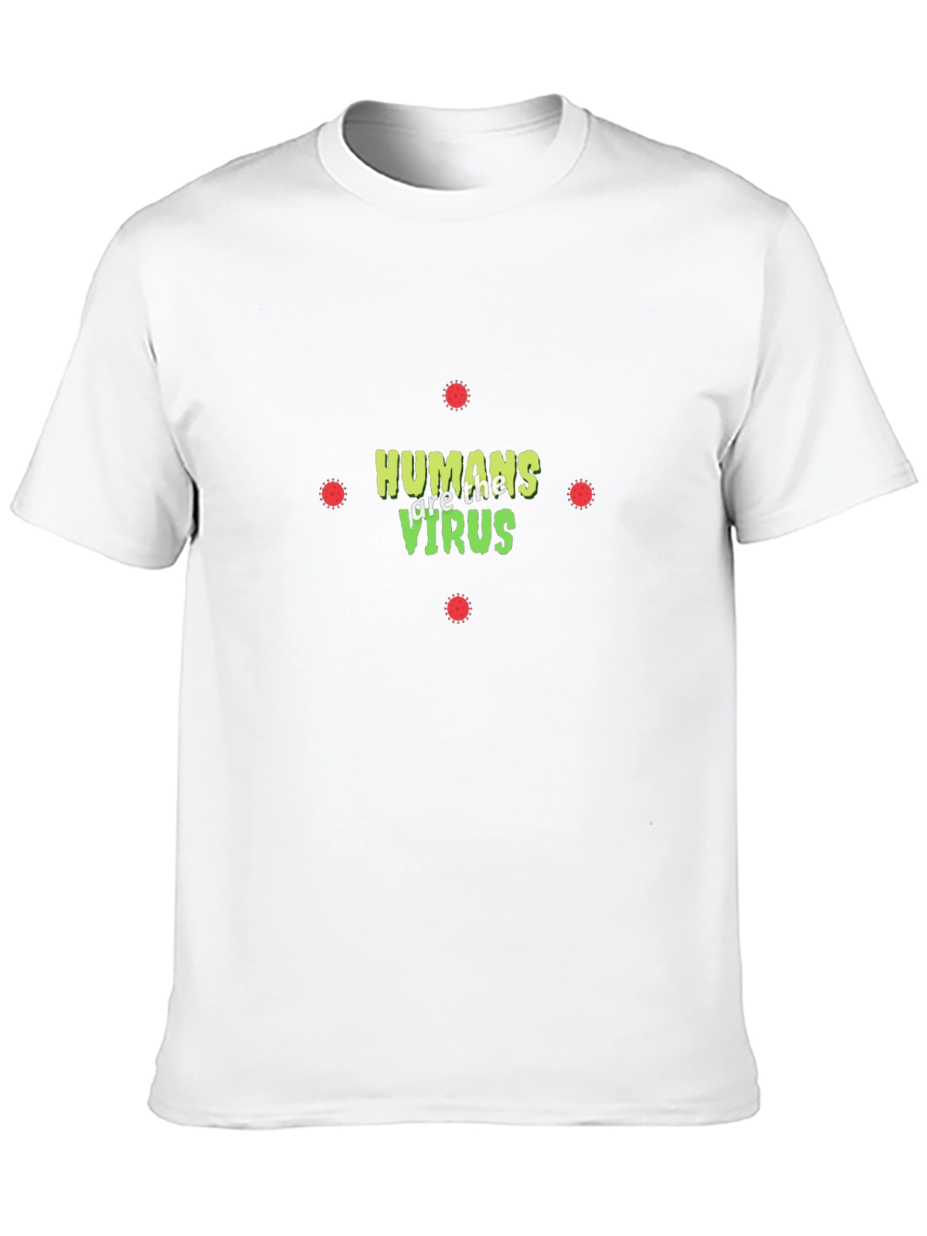 Humans are the Virus Graphic Tee - Black