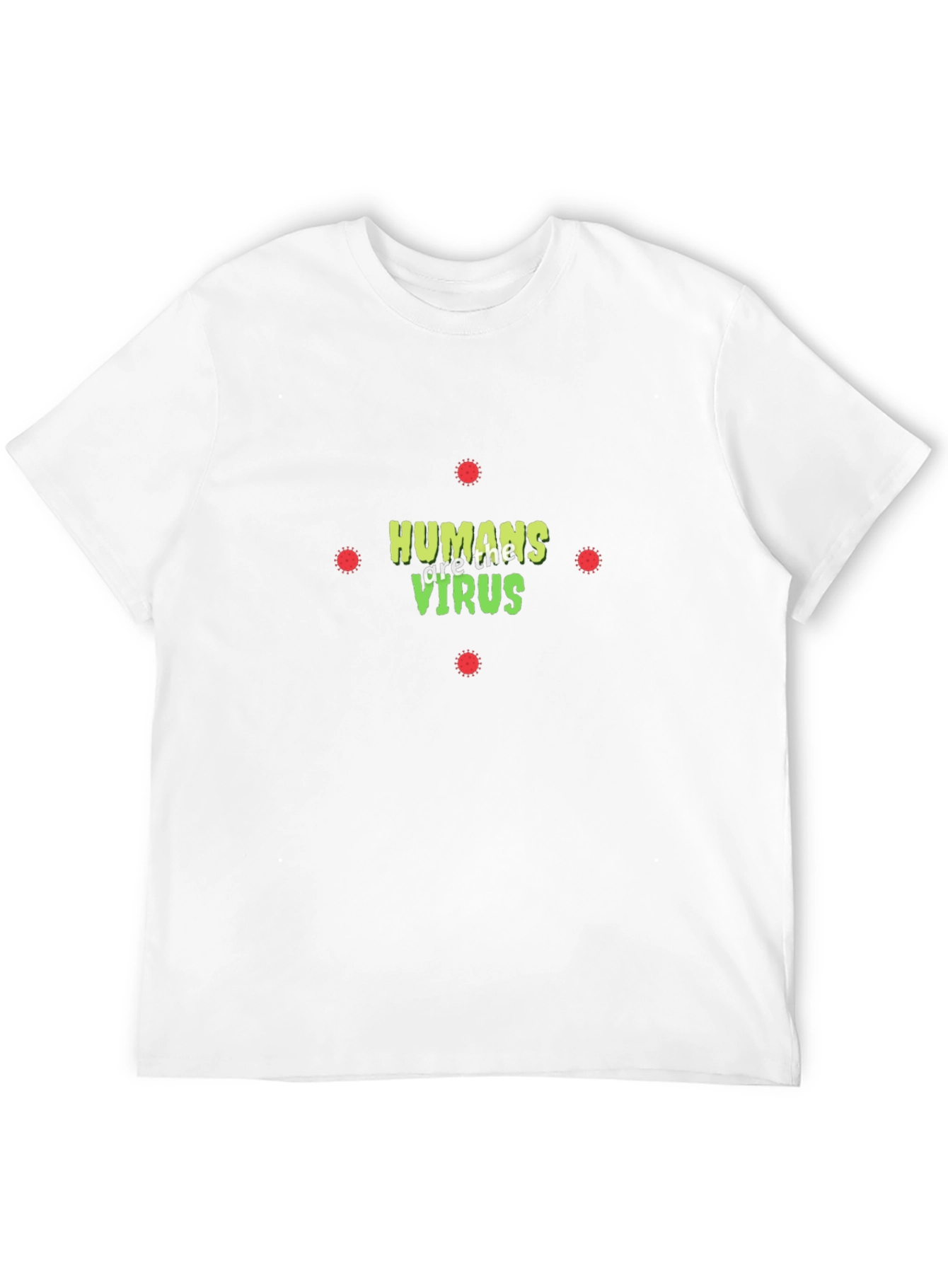 Humans are the Virus Graphic Tee - Black