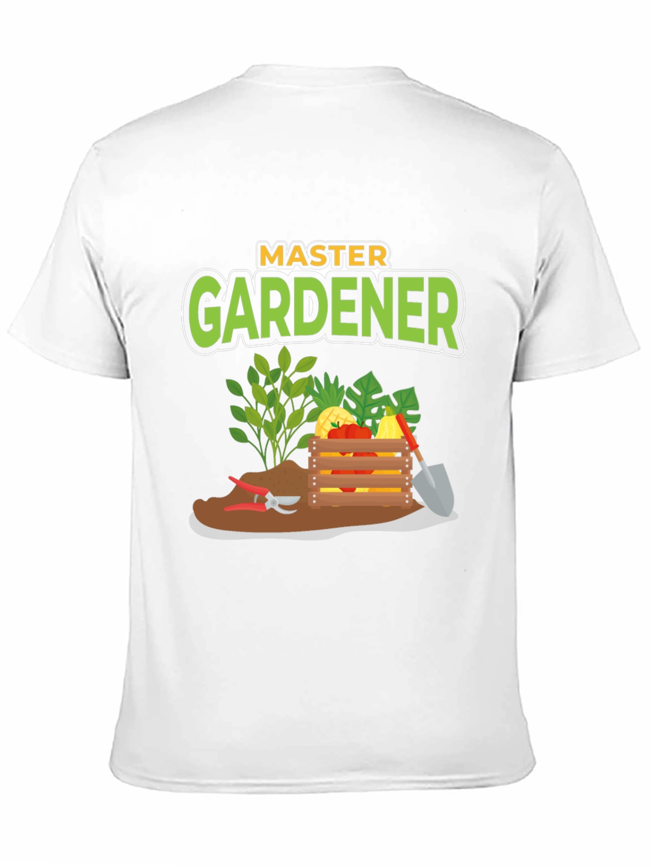 Master Gardener T-Shirt: Gardening Design Tee