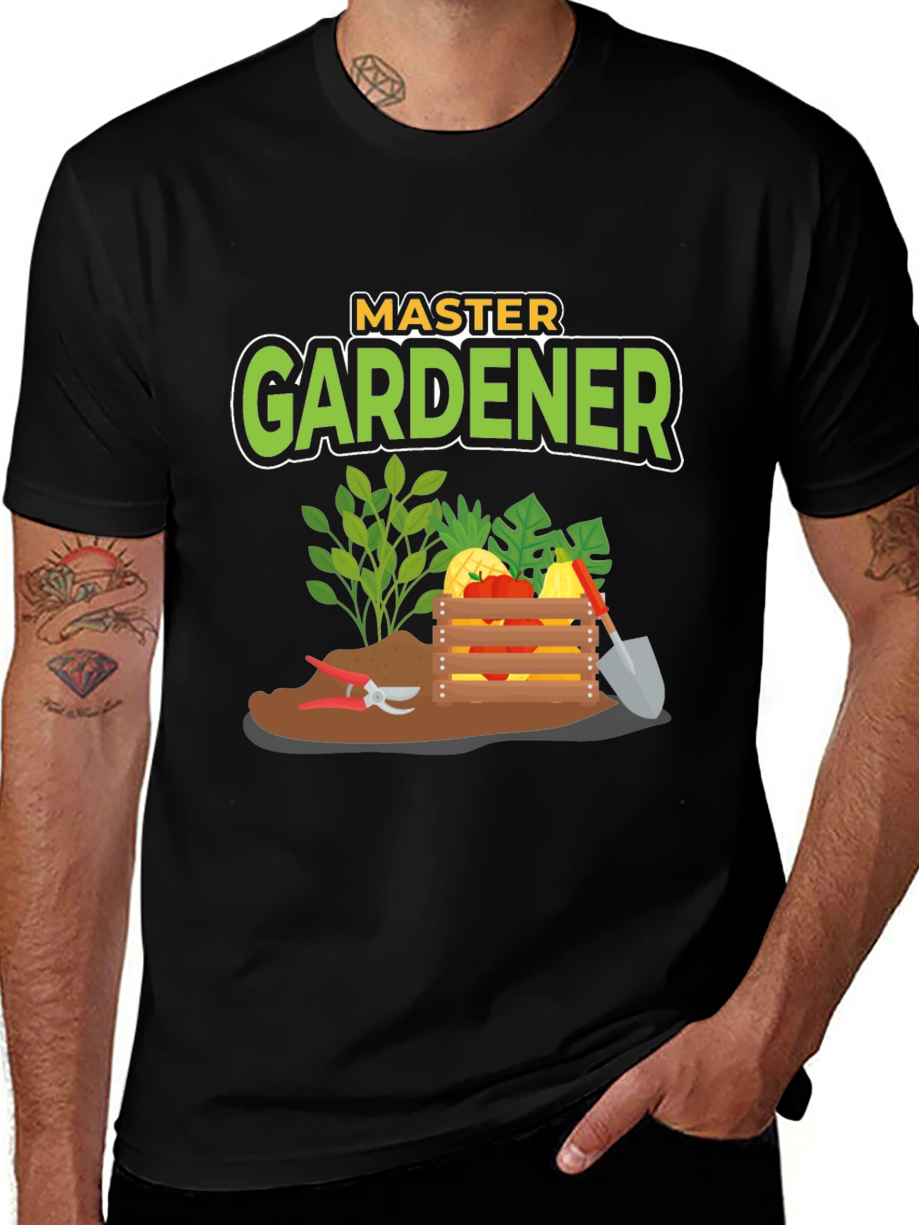 Master Gardener T-Shirt: Gardening Design Tee