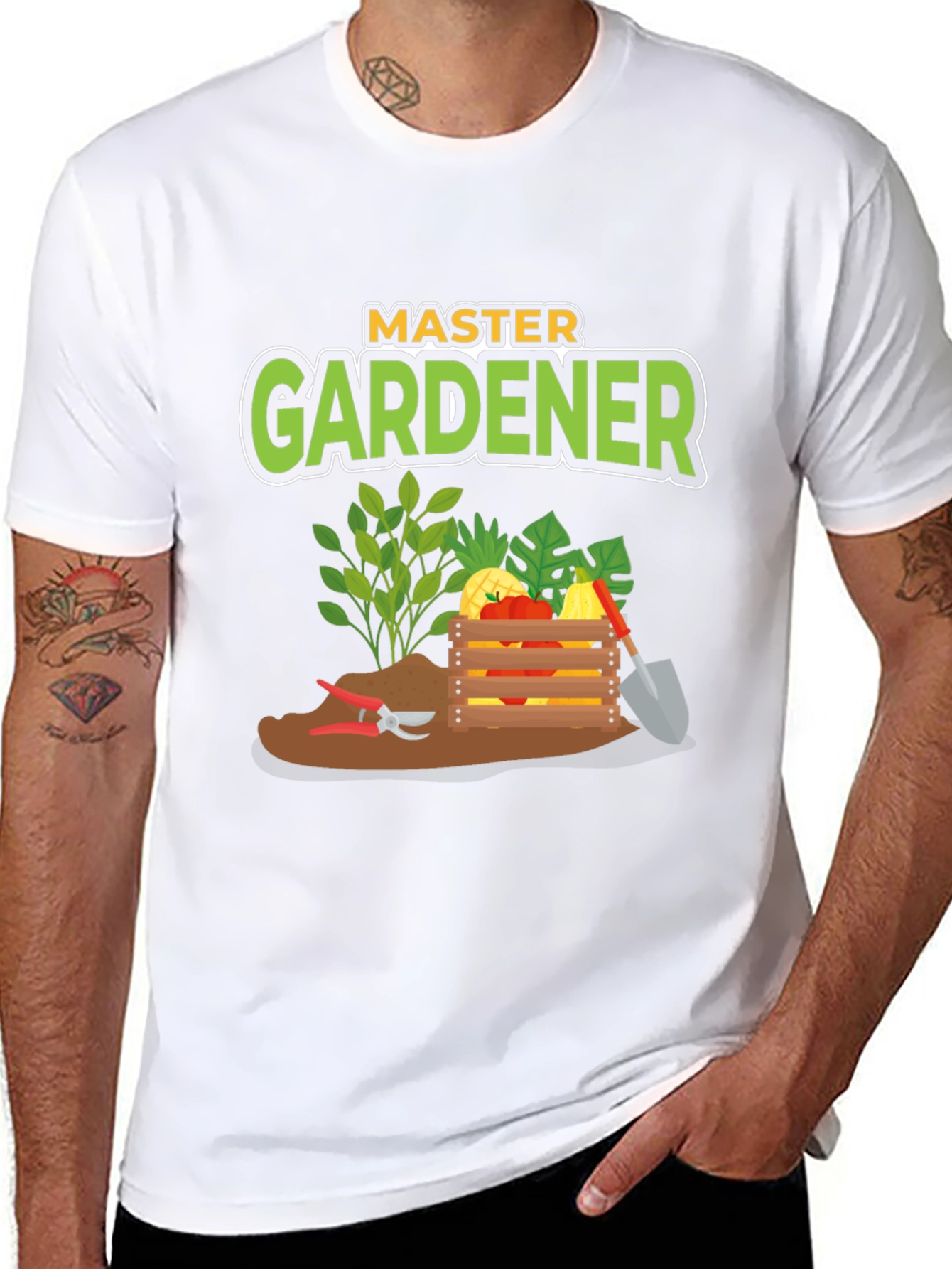 Master Gardener T-Shirt: Gardening Design Tee