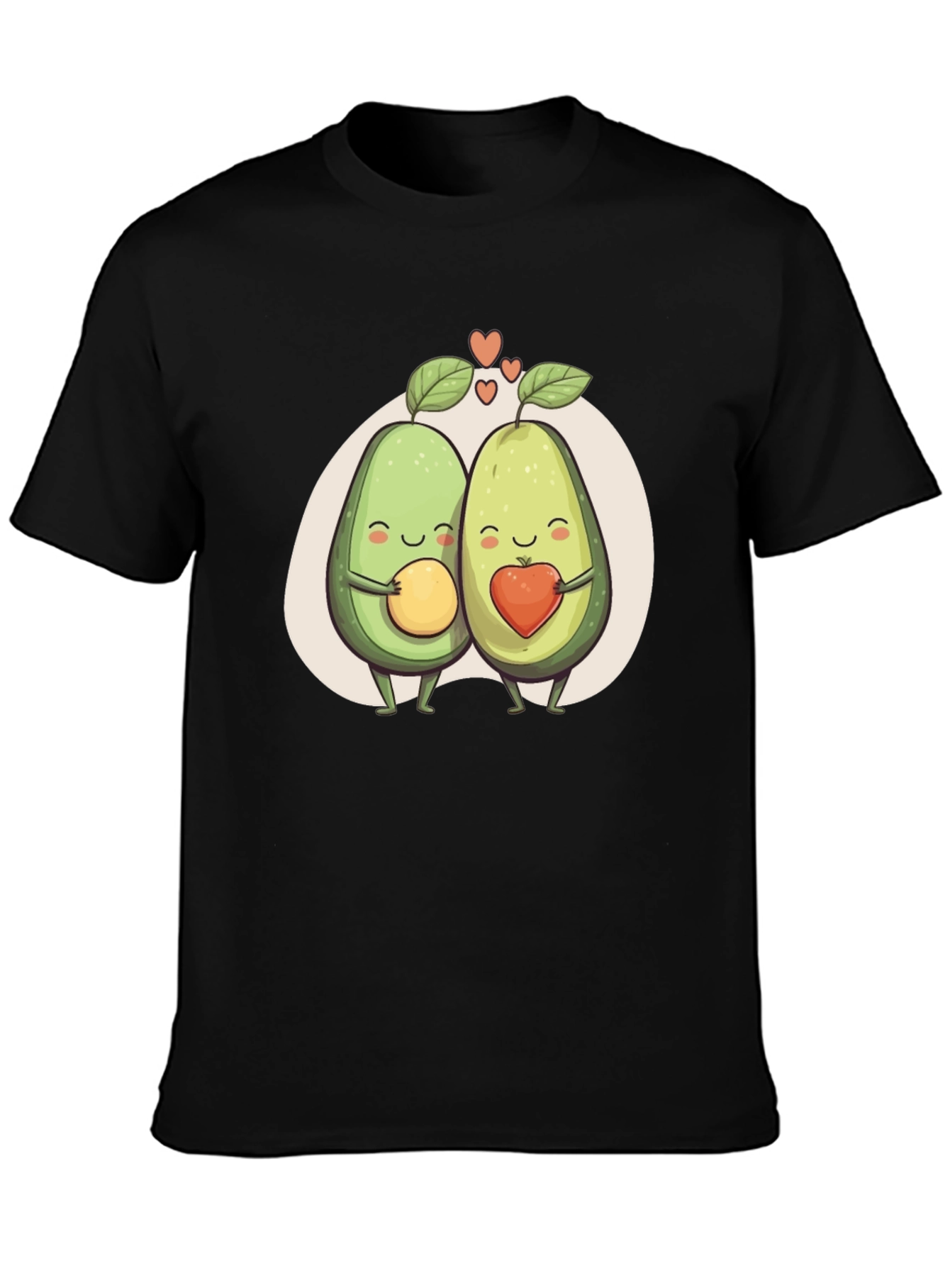 Avocado Love Graphic Tee - Black
