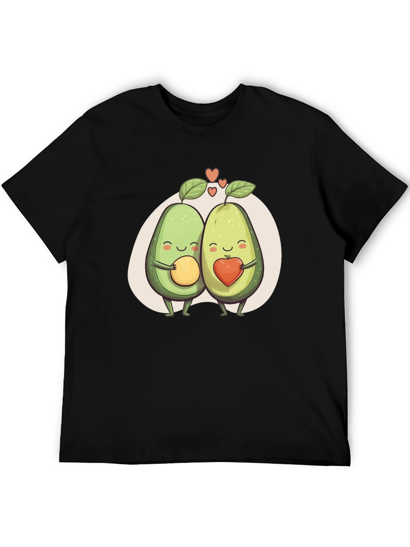Avocado Love Graphic Tee - Black