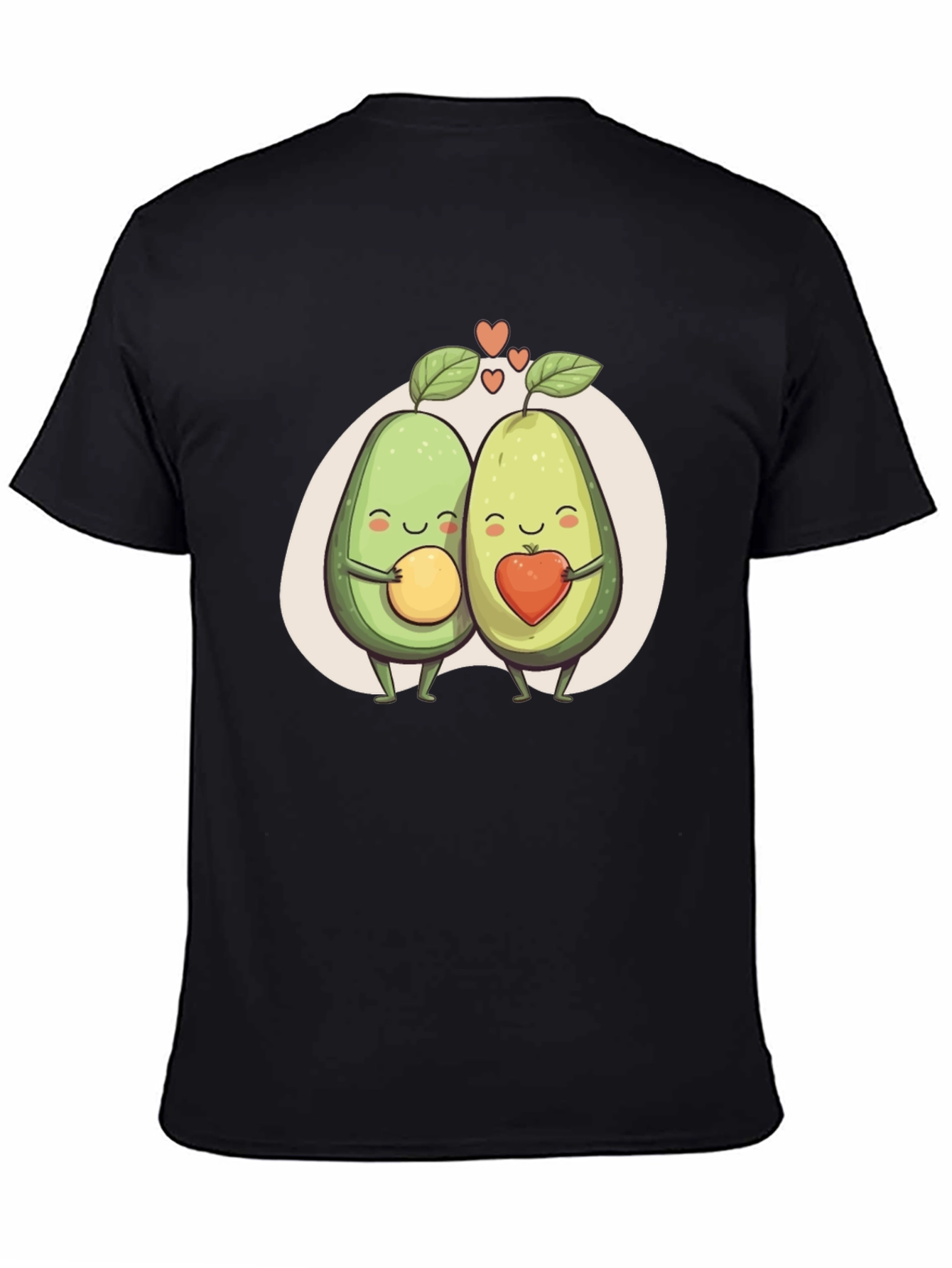 Avocado Love Graphic Tee - Black