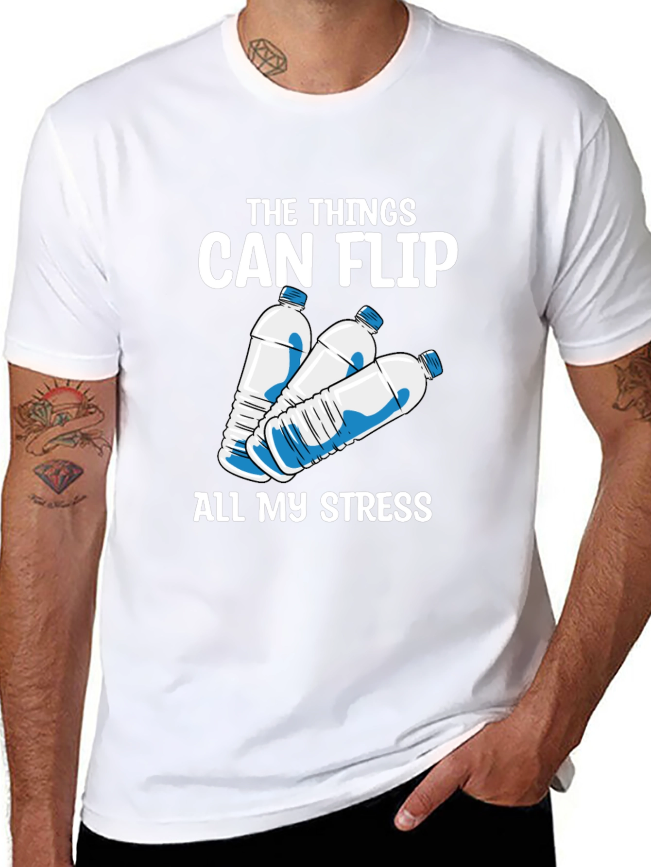 The Things Can Flip Water Bottle T-Shirt