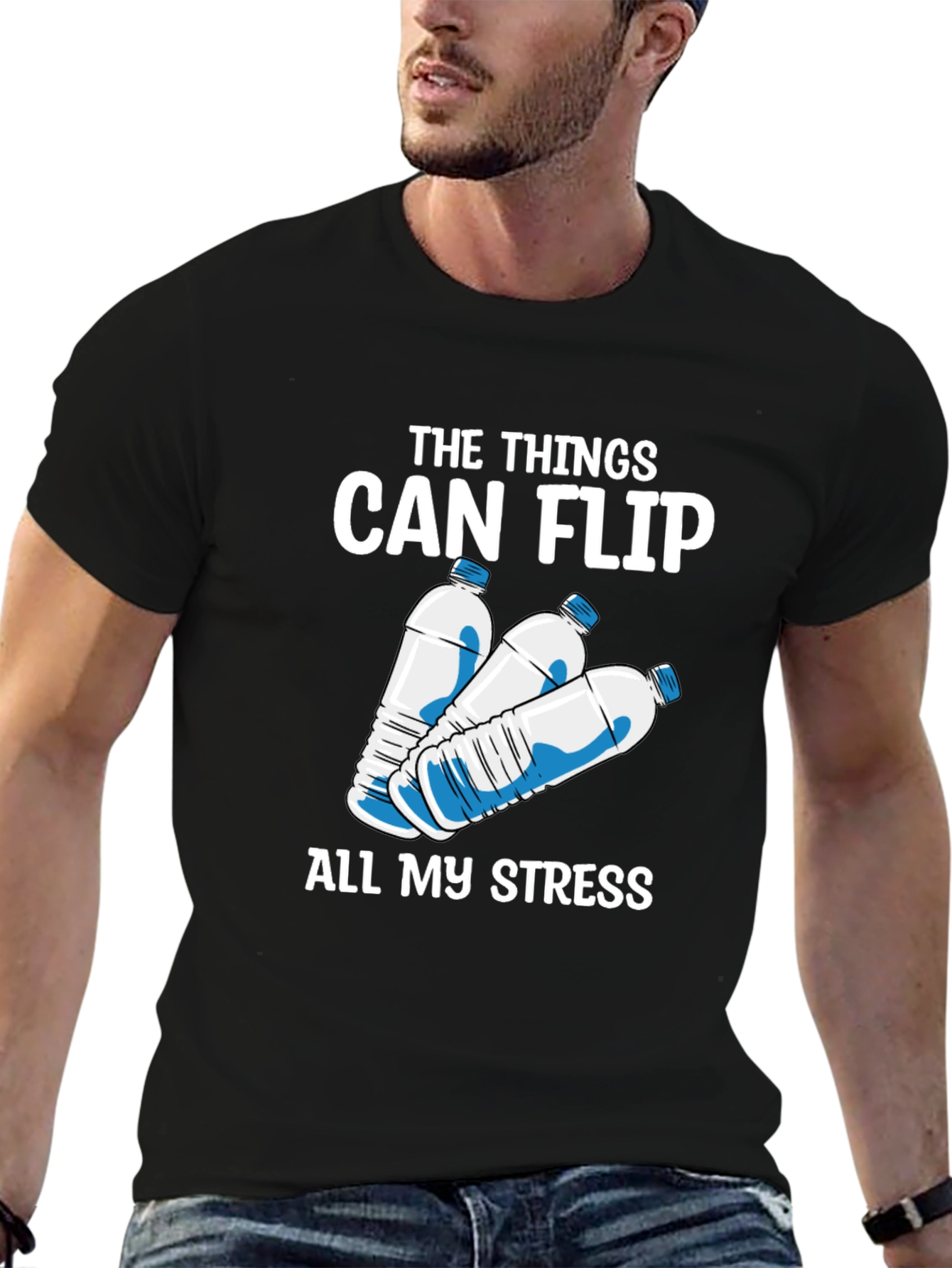 The Things Can Flip Water Bottle T-Shirt