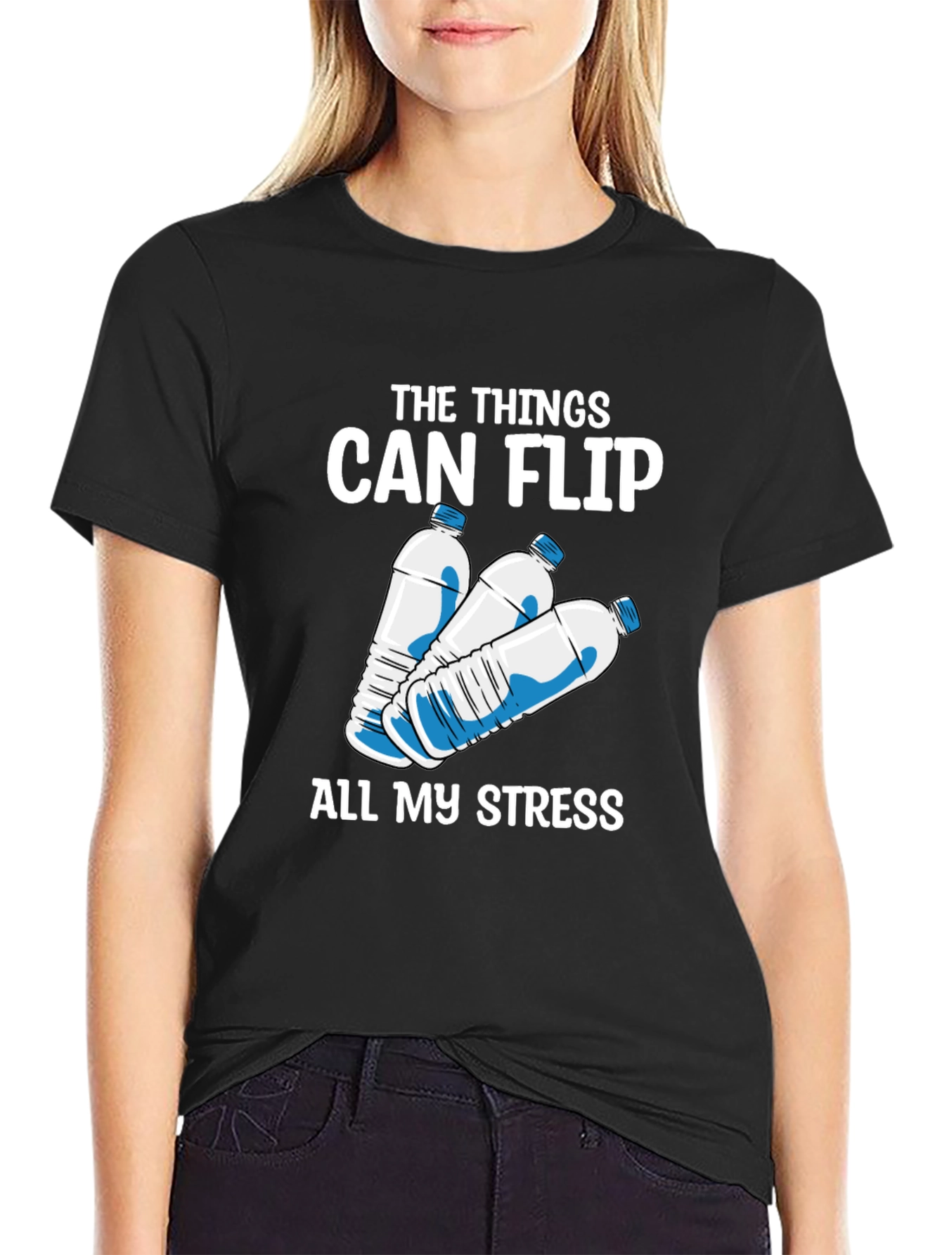 The Things Can Flip Water Bottle T-Shirt