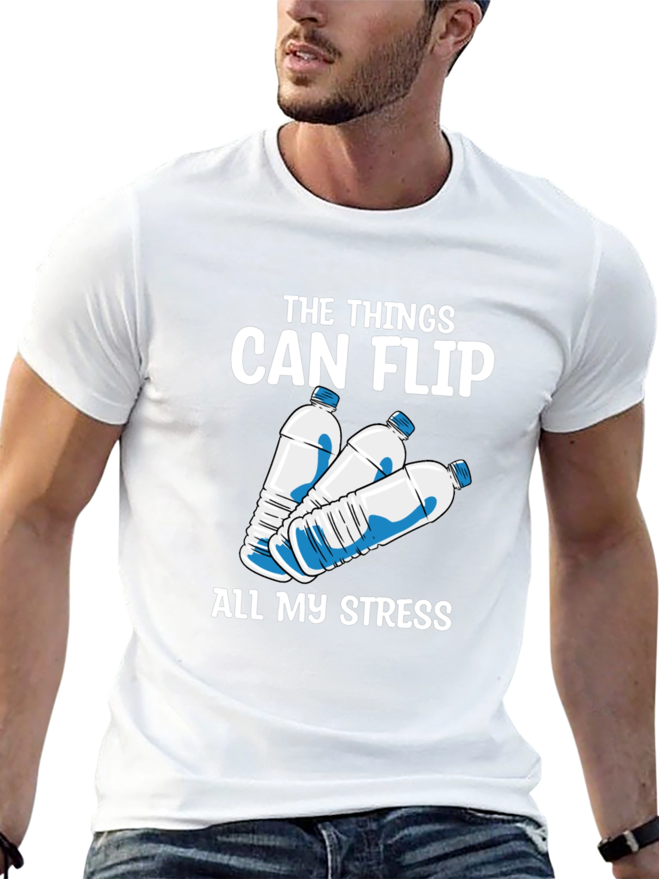 The Things Can Flip Water Bottle T-Shirt