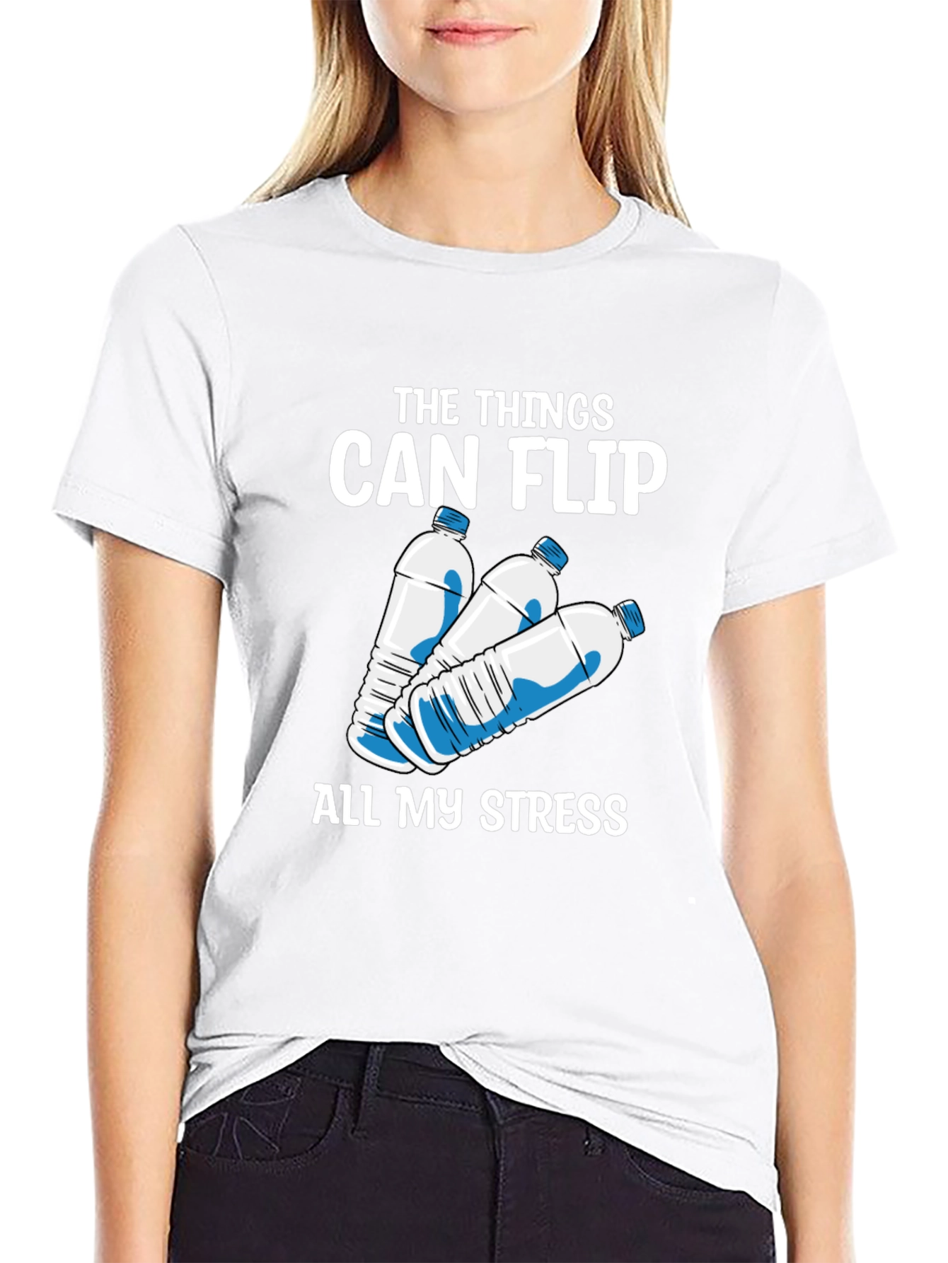 The Things Can Flip Water Bottle T-Shirt