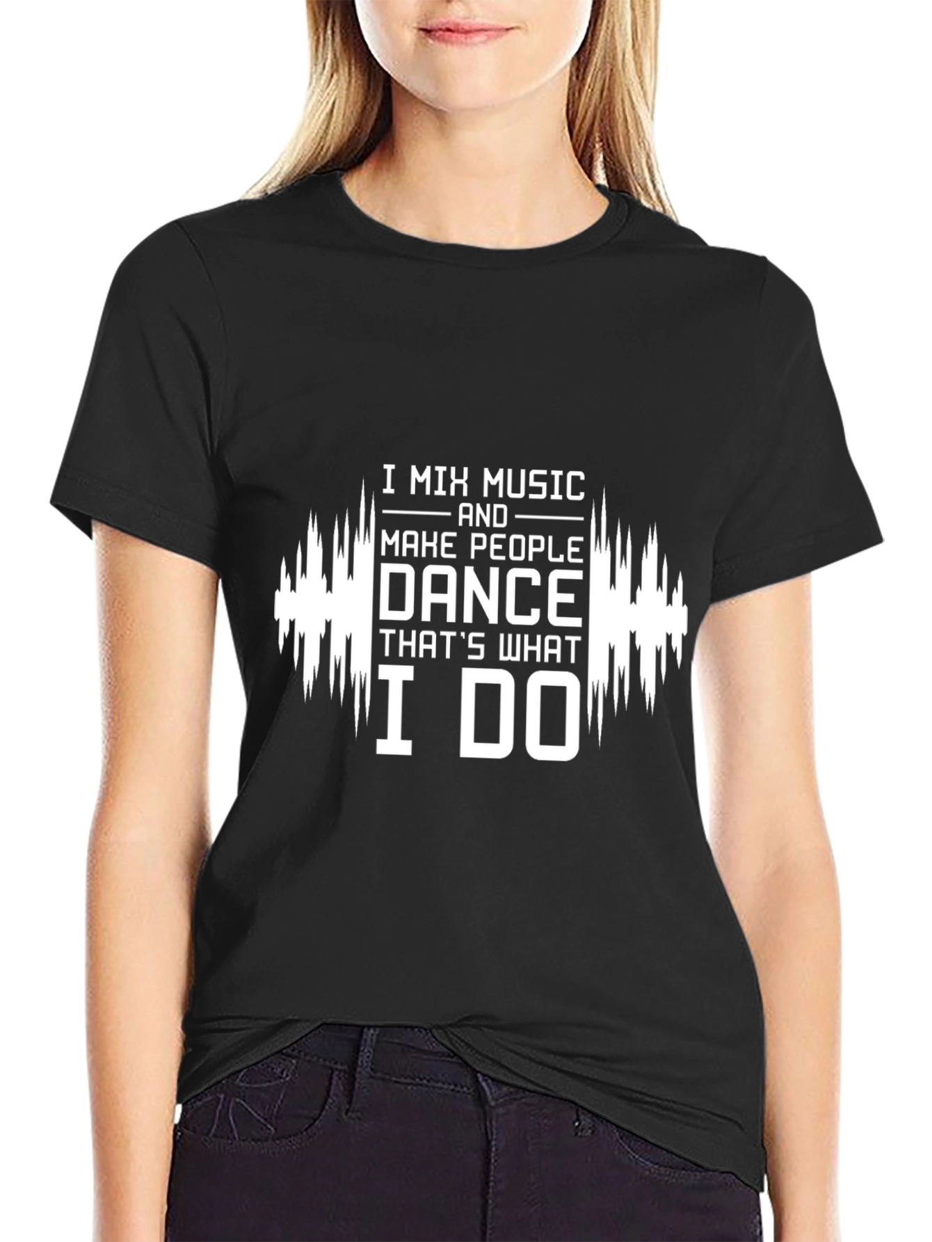I Mix Music T-Shirt - Dance DJ Graphic Tee