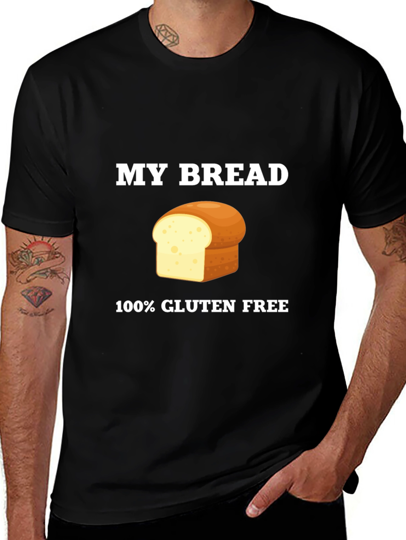 Gluten-Free Bread T-Shirt - My Bread Graphic Tee