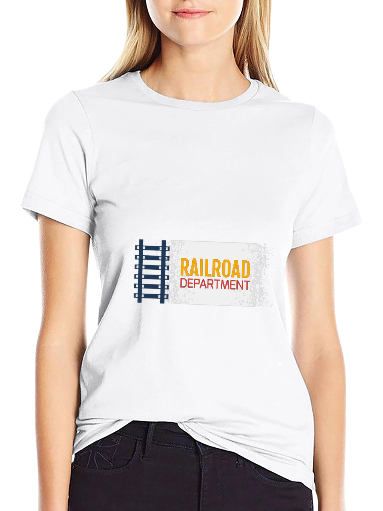 Railroad Department Graphic T-Shirt - Train Lover Apparel