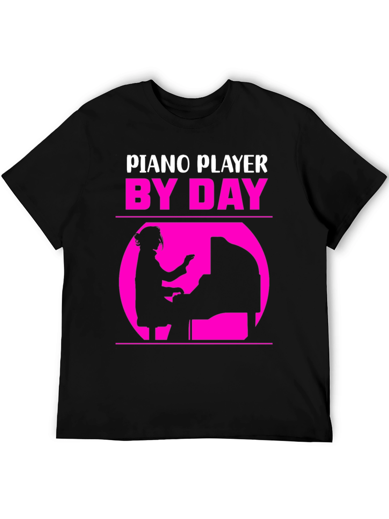 Piano Player By Day T-Shirt - Musician Gift