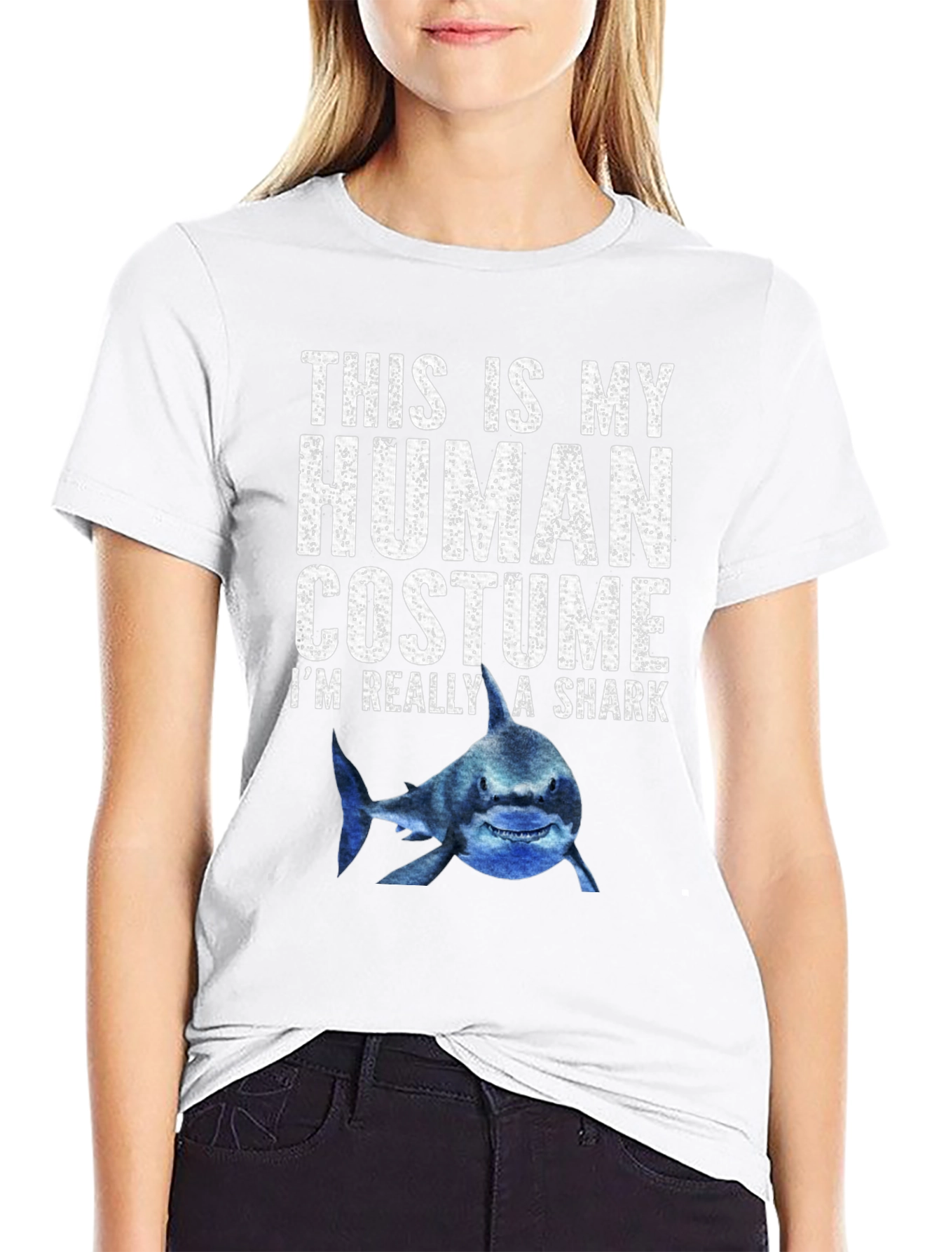 Human Costume Shark T-Shirt