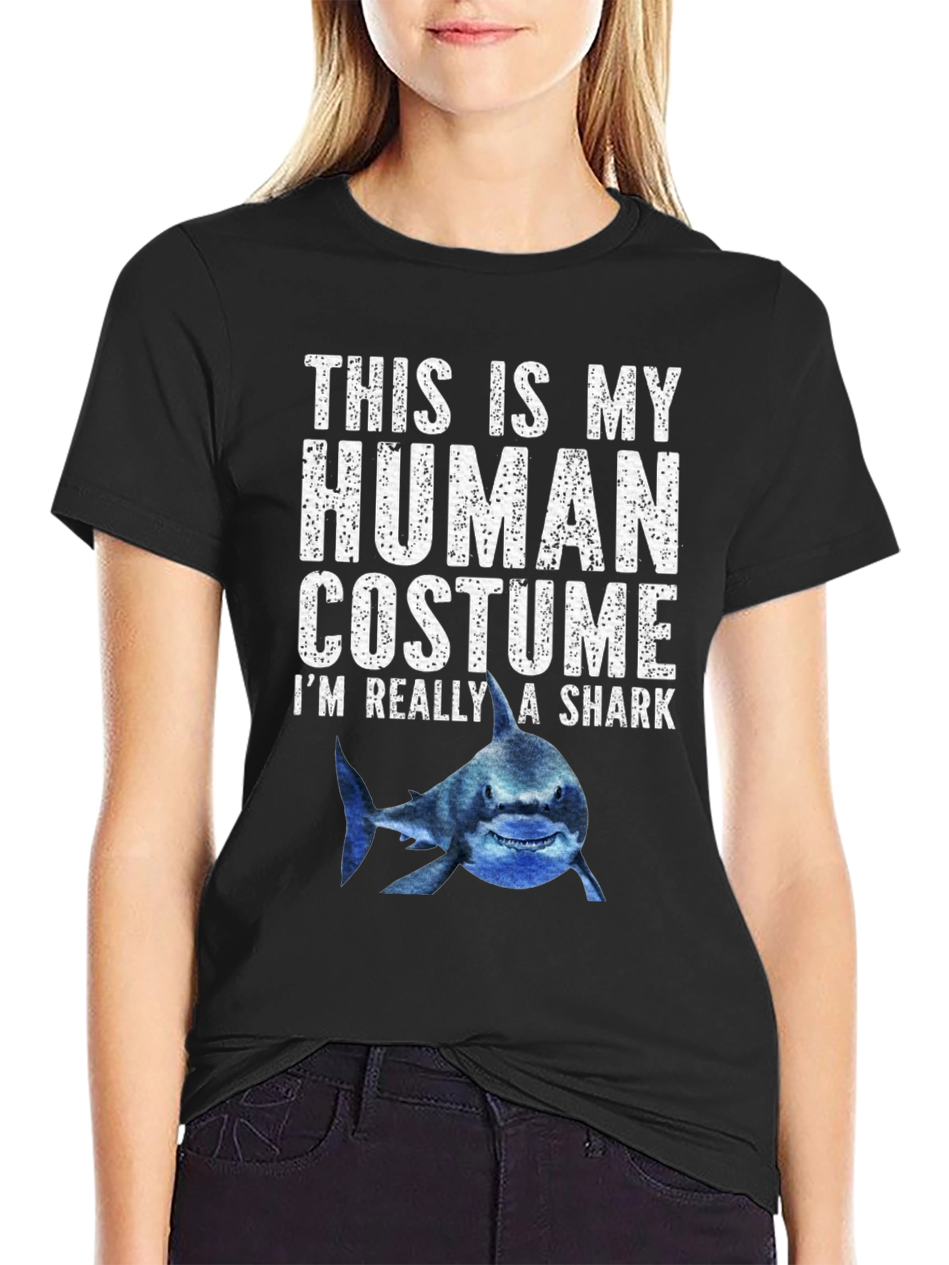 Human Costume Shark T-Shirt