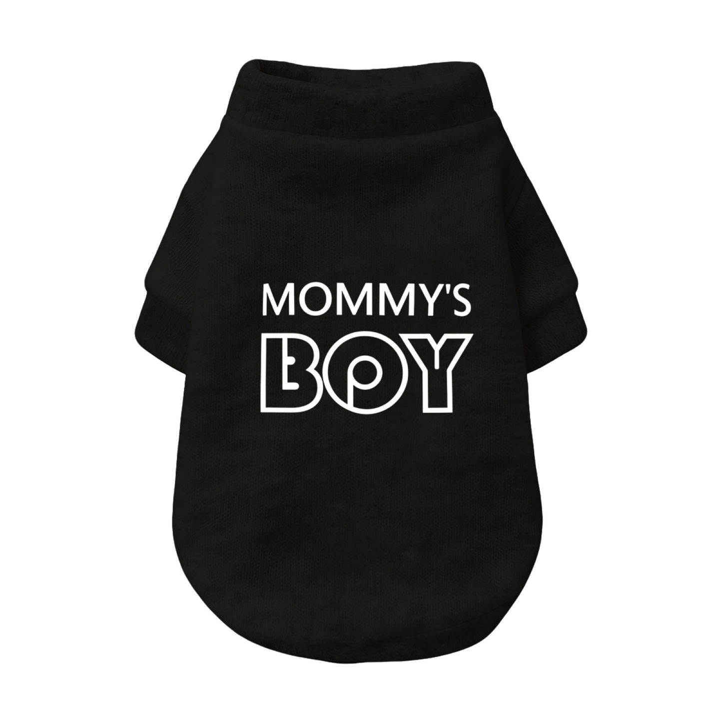 MOMMY'S BOY Cool Letter Pet Cardigan Sweater