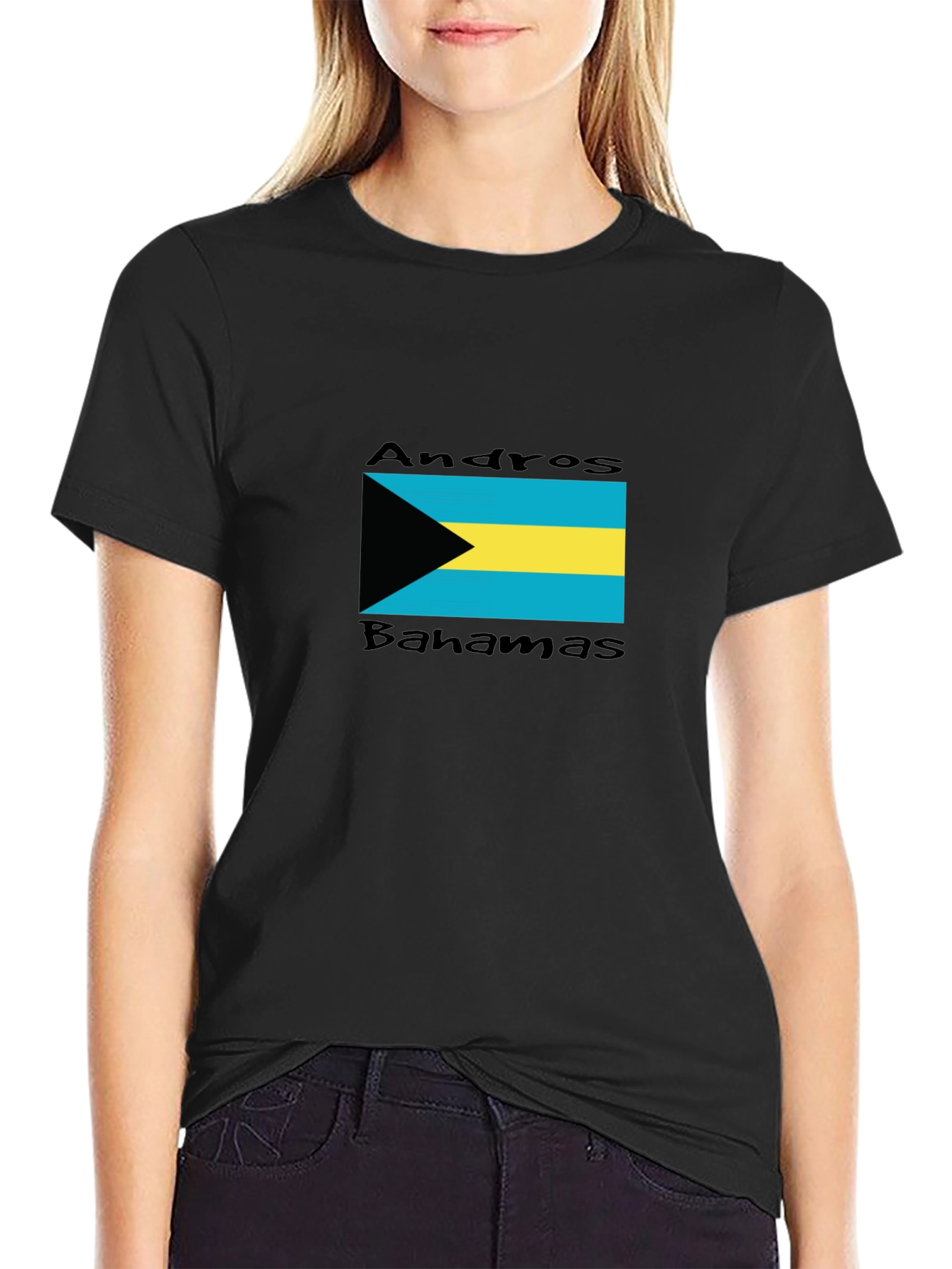 Andros Bahamas Flag T-Shirt